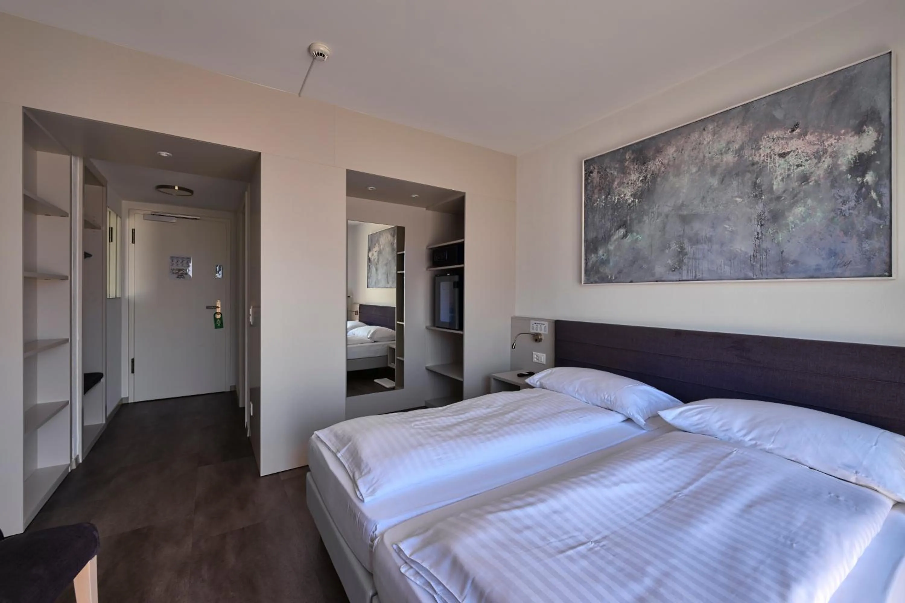 Bed in Hotel Luna Garni