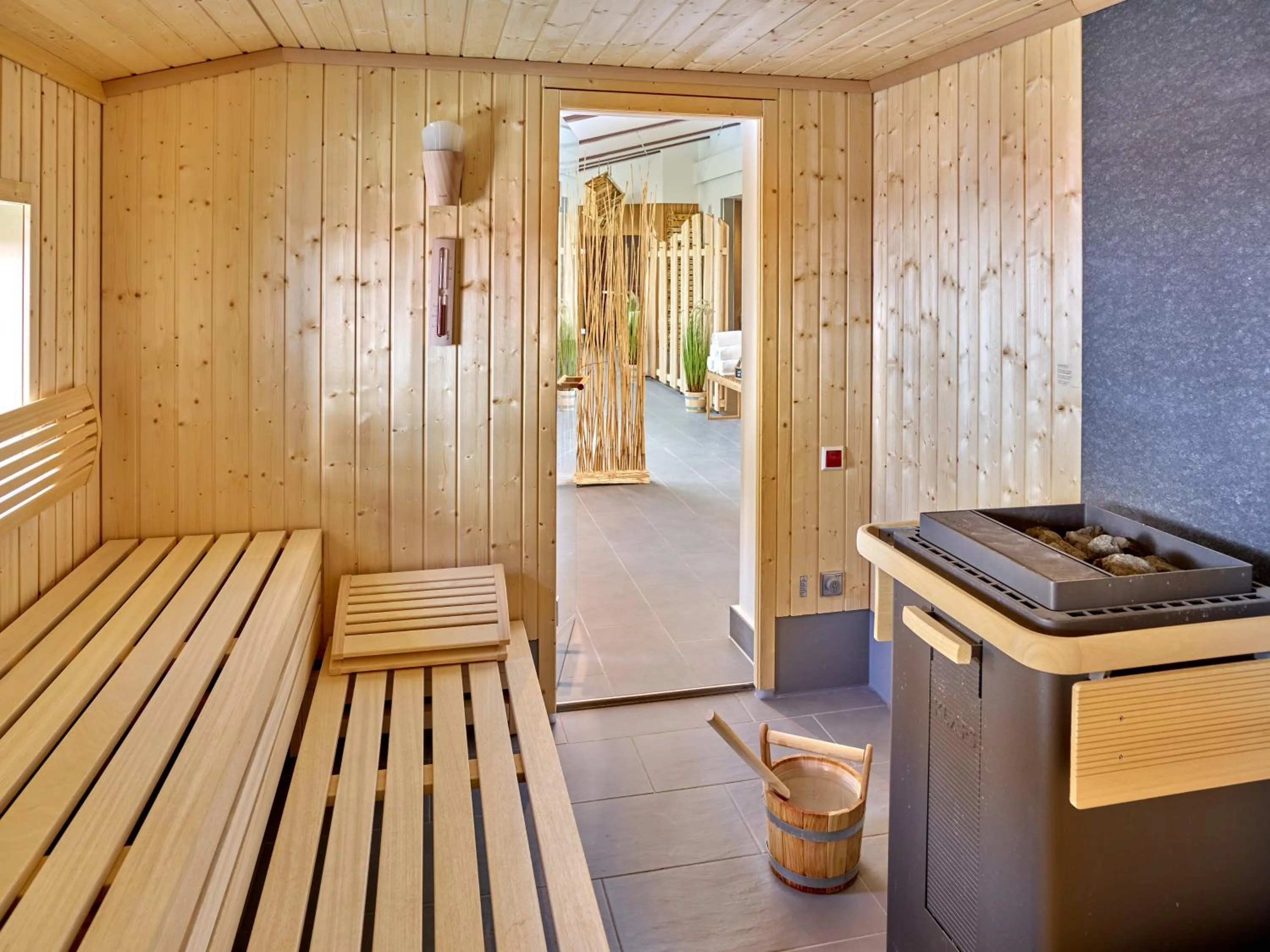 Sauna in Hotel Das Ludwig