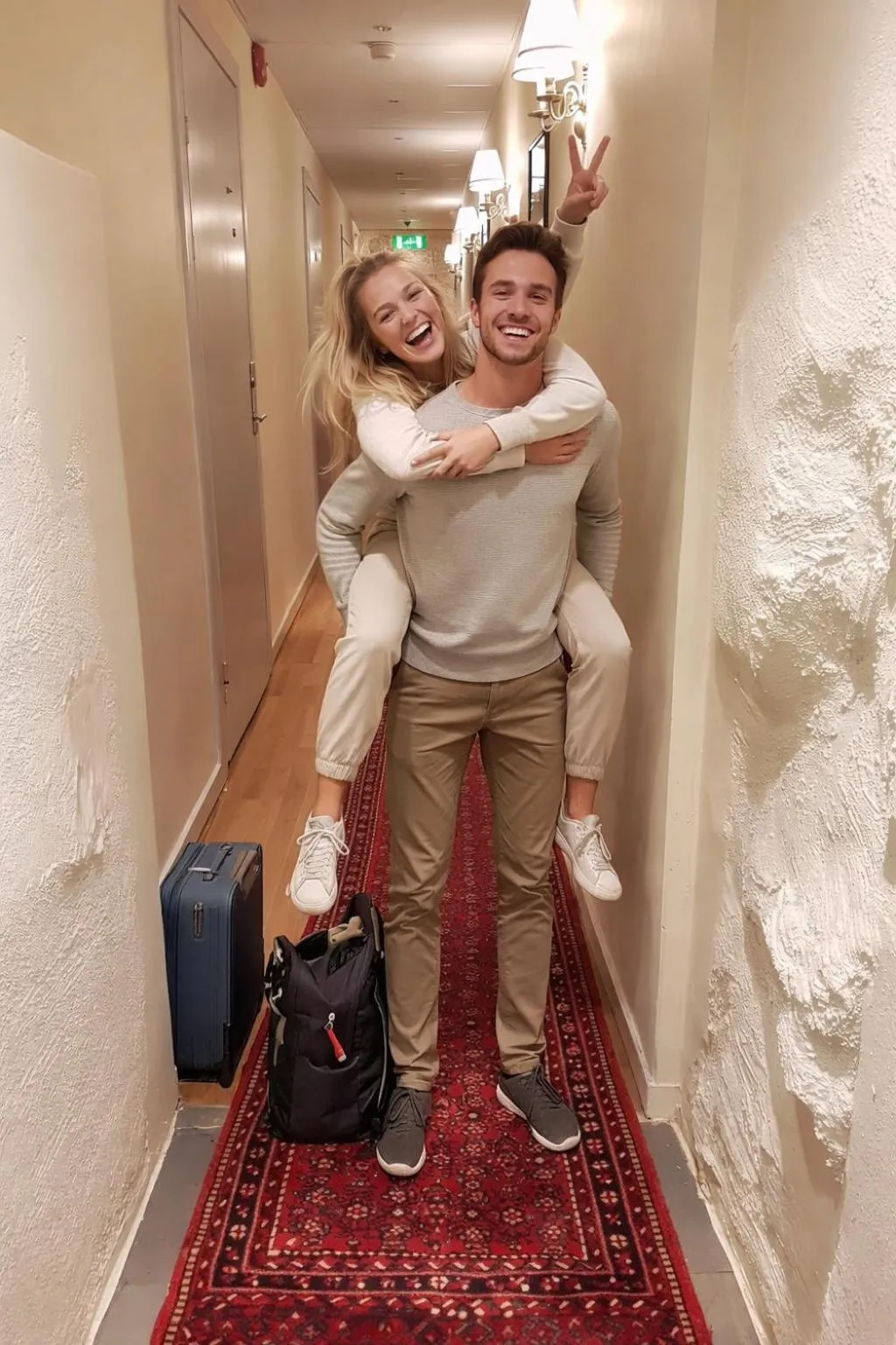 Property building in Hotel Tre Små Rum