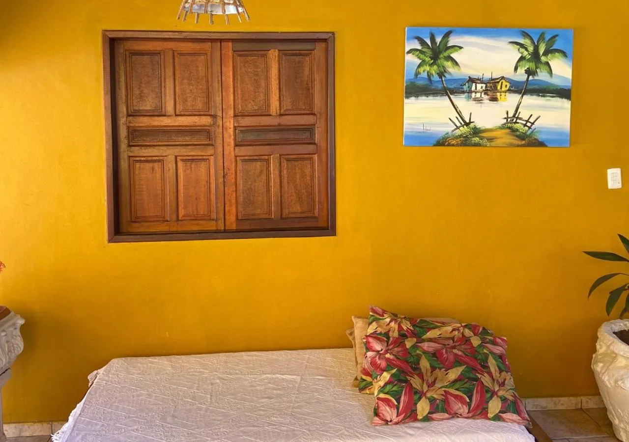Seating area, Bed in Pousada Alto da Praia