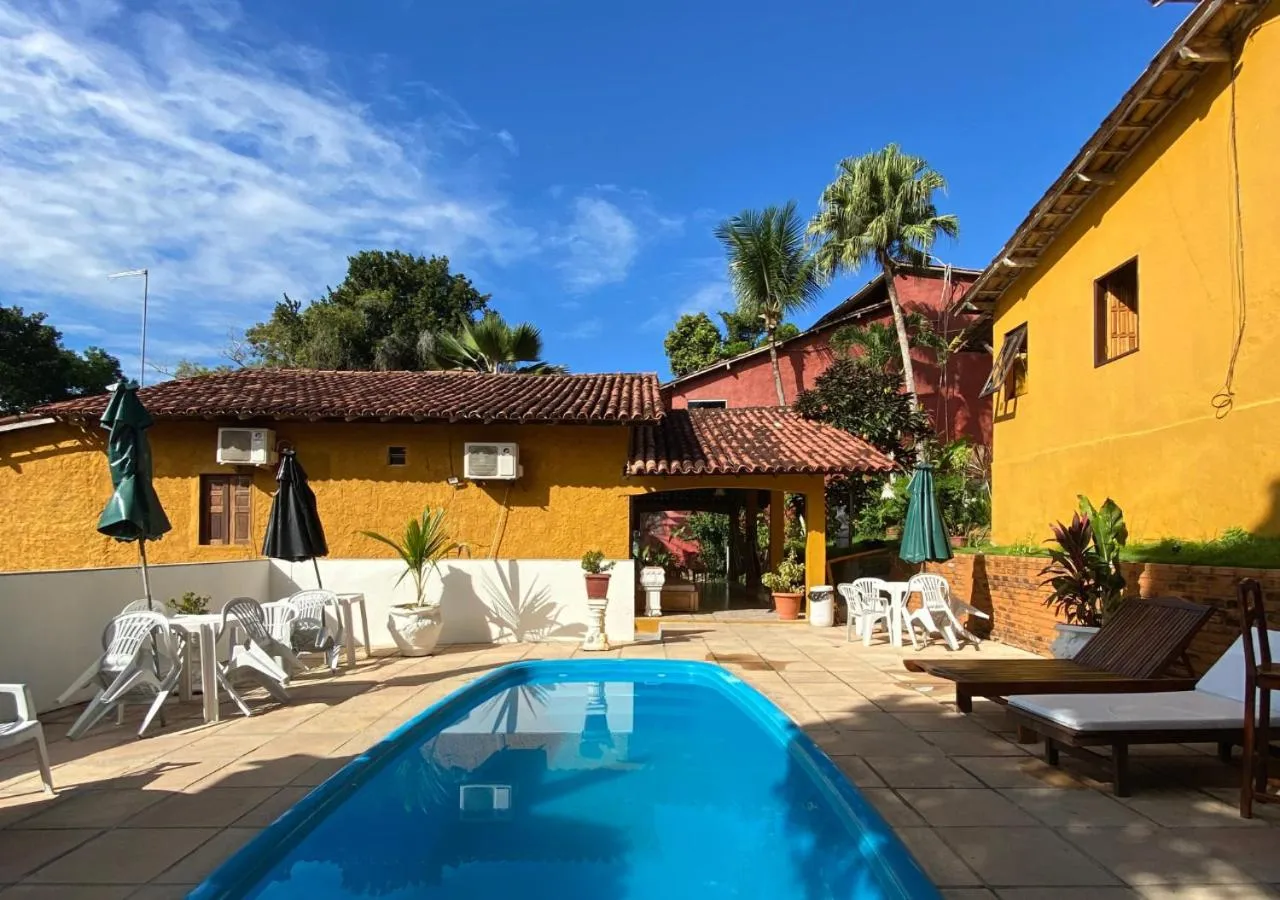 Swimming pool in Pousada Alto da Praia