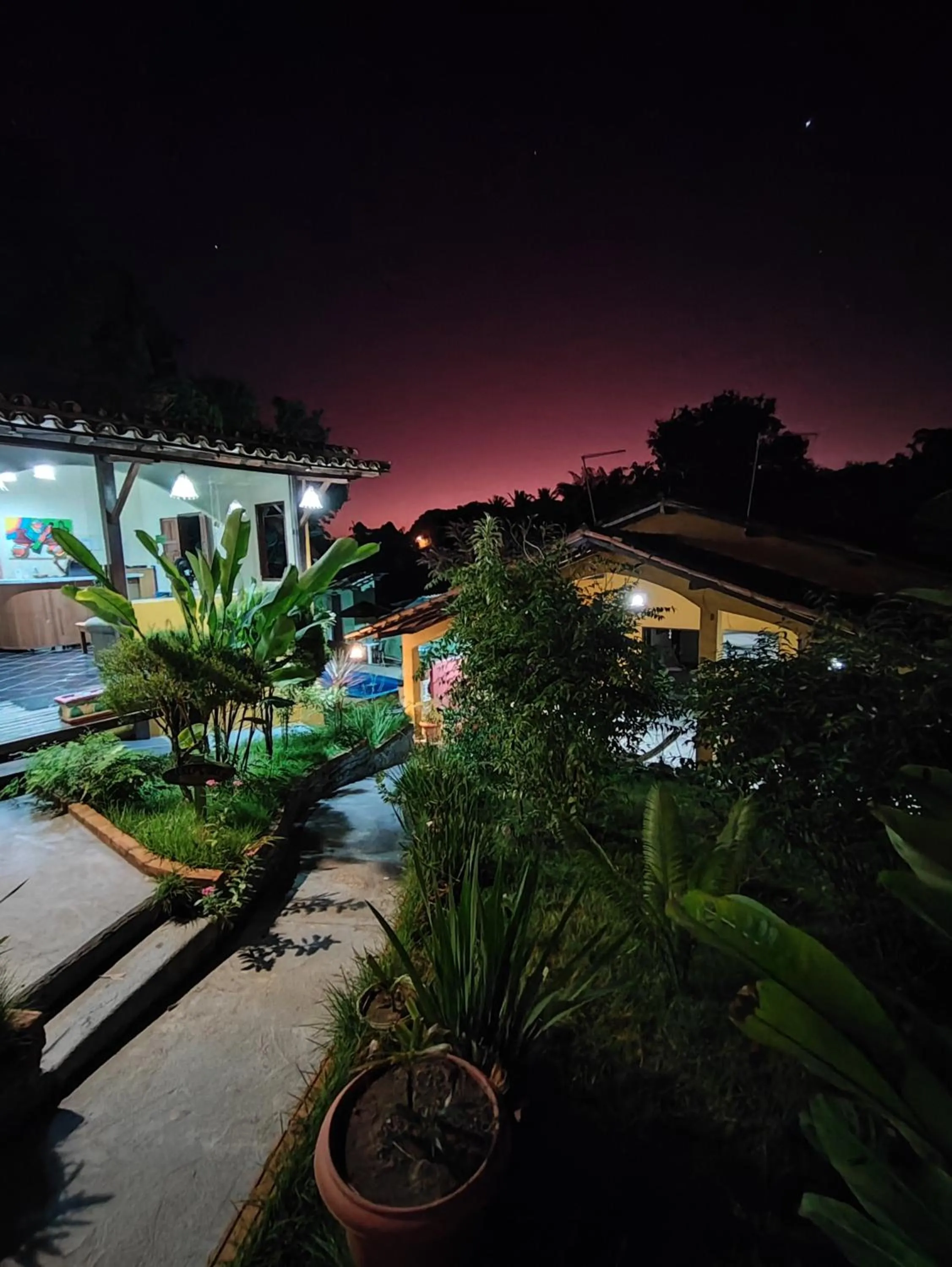 Night in Pousada Alto da Praia