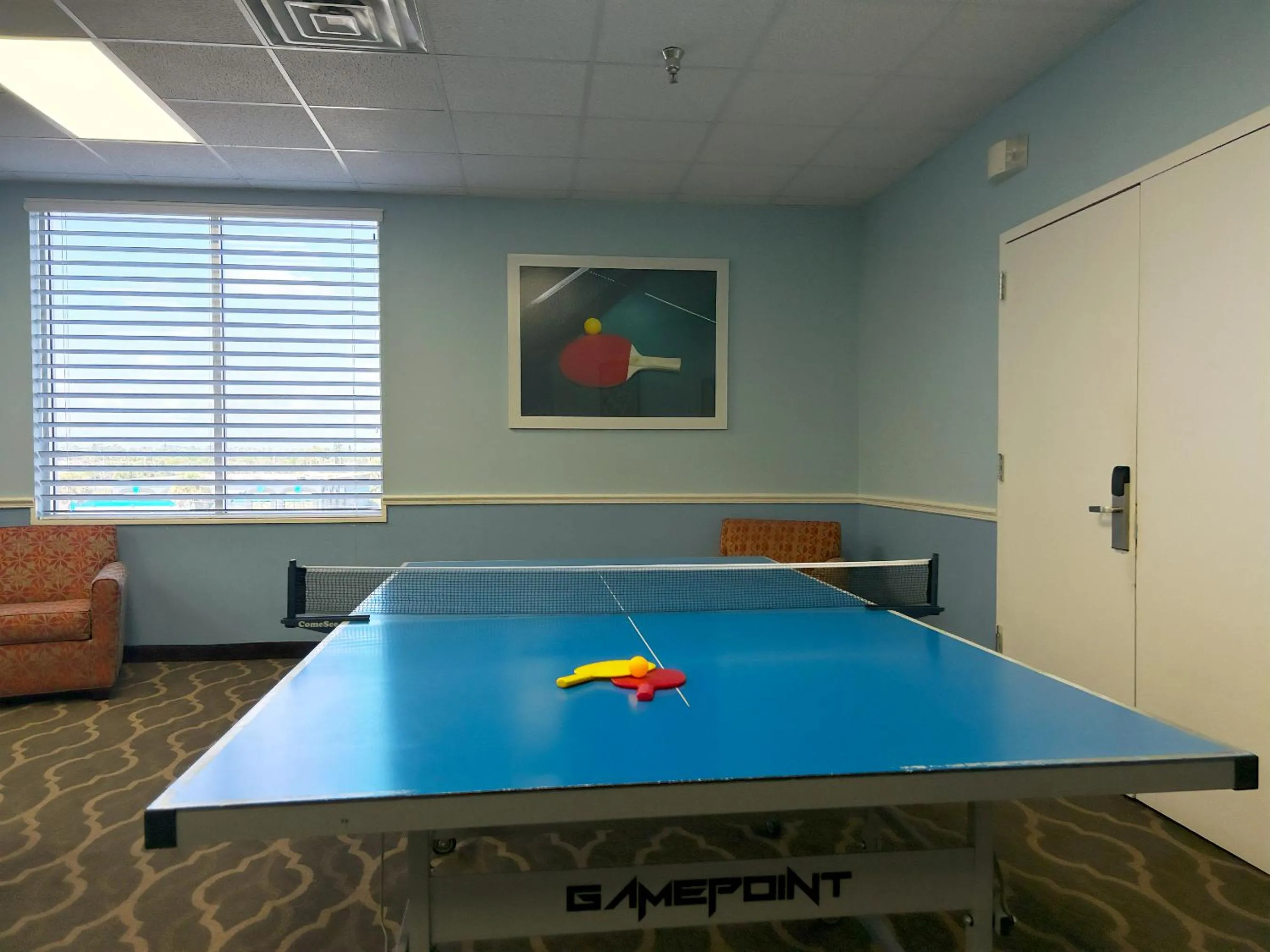 Game Room in Ocean East Resort Club