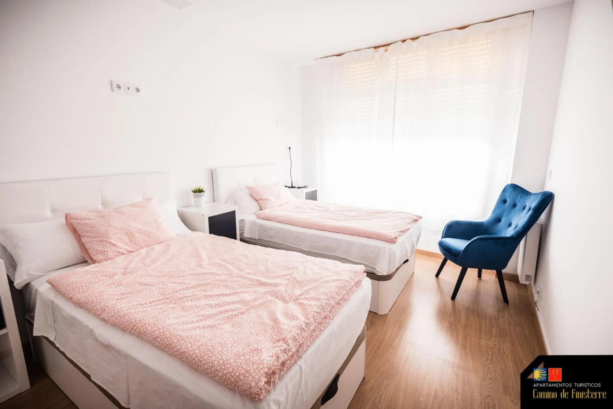 Bed in Camino de Finisterre