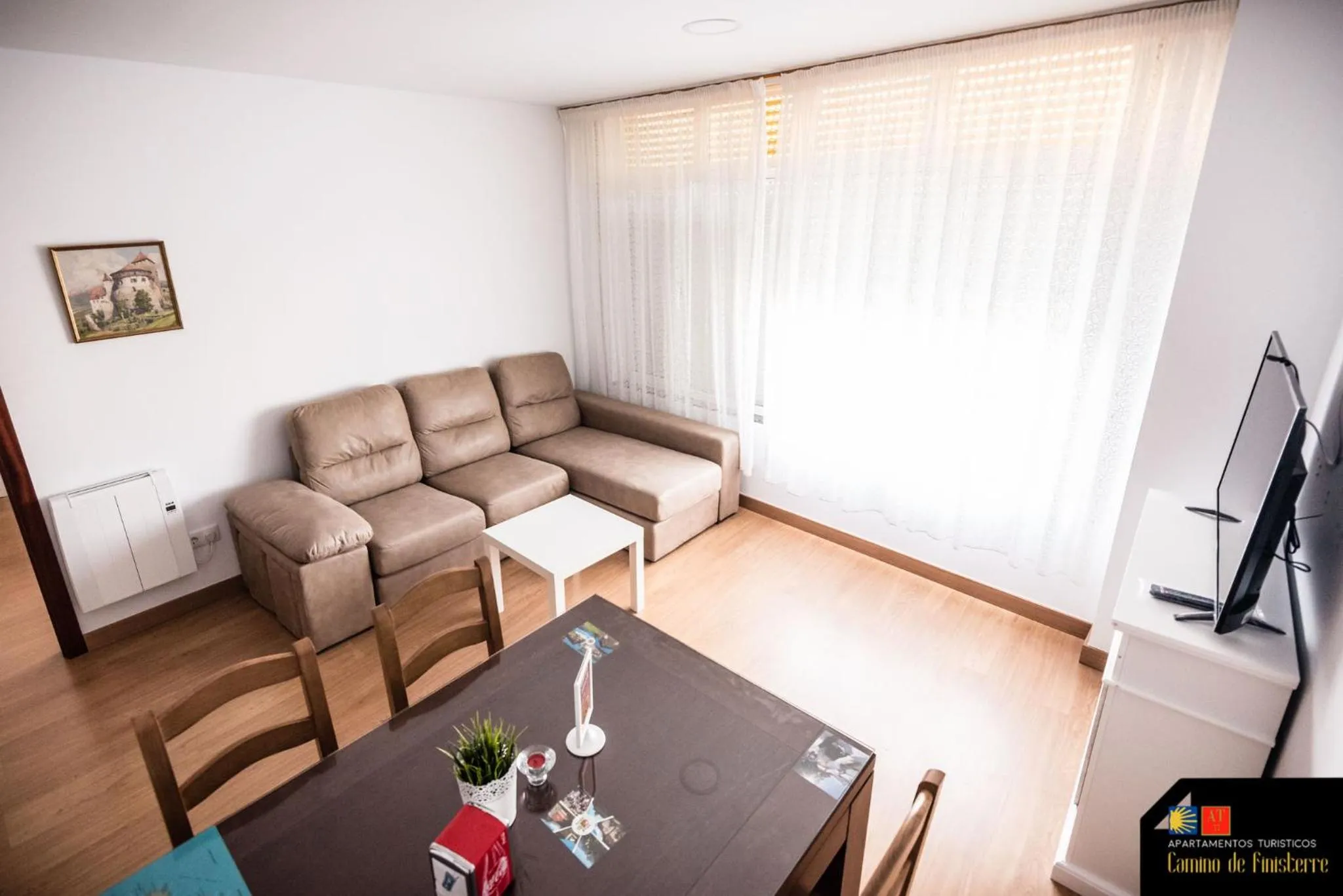 Communal lounge/ TV room in Camino de Finisterre