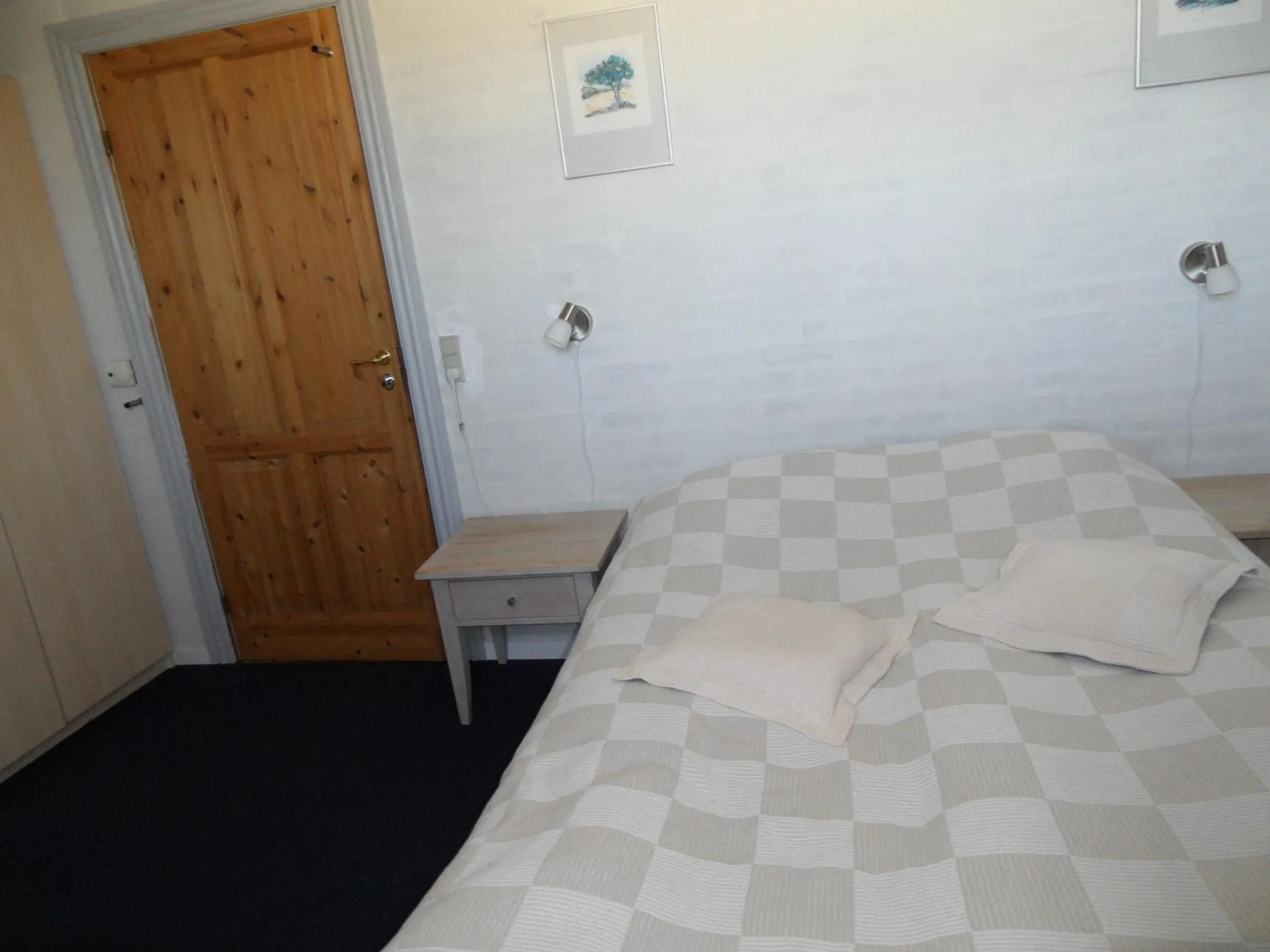 Bed in Motel Herning