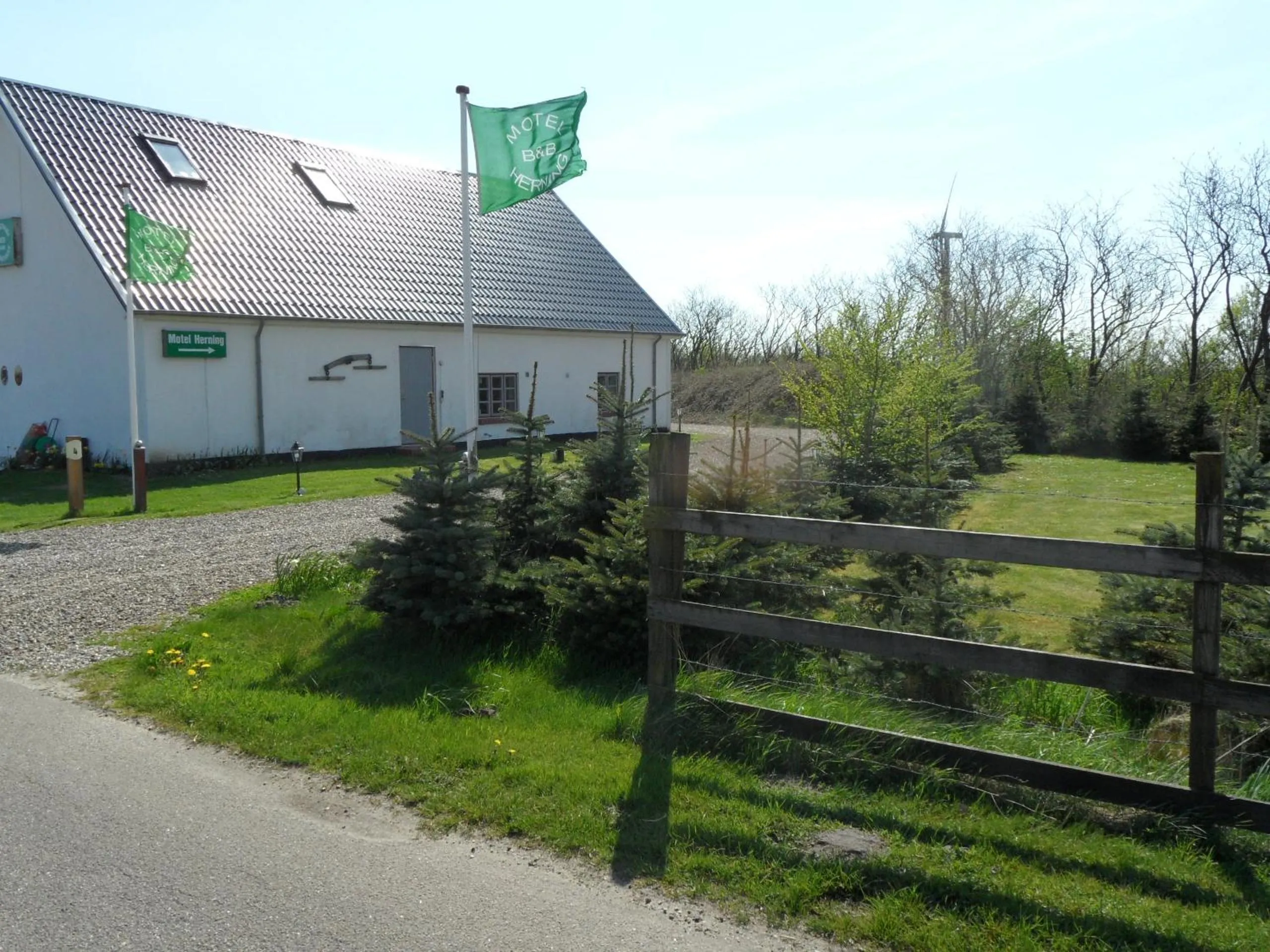 Natural landscape in Motel Herning