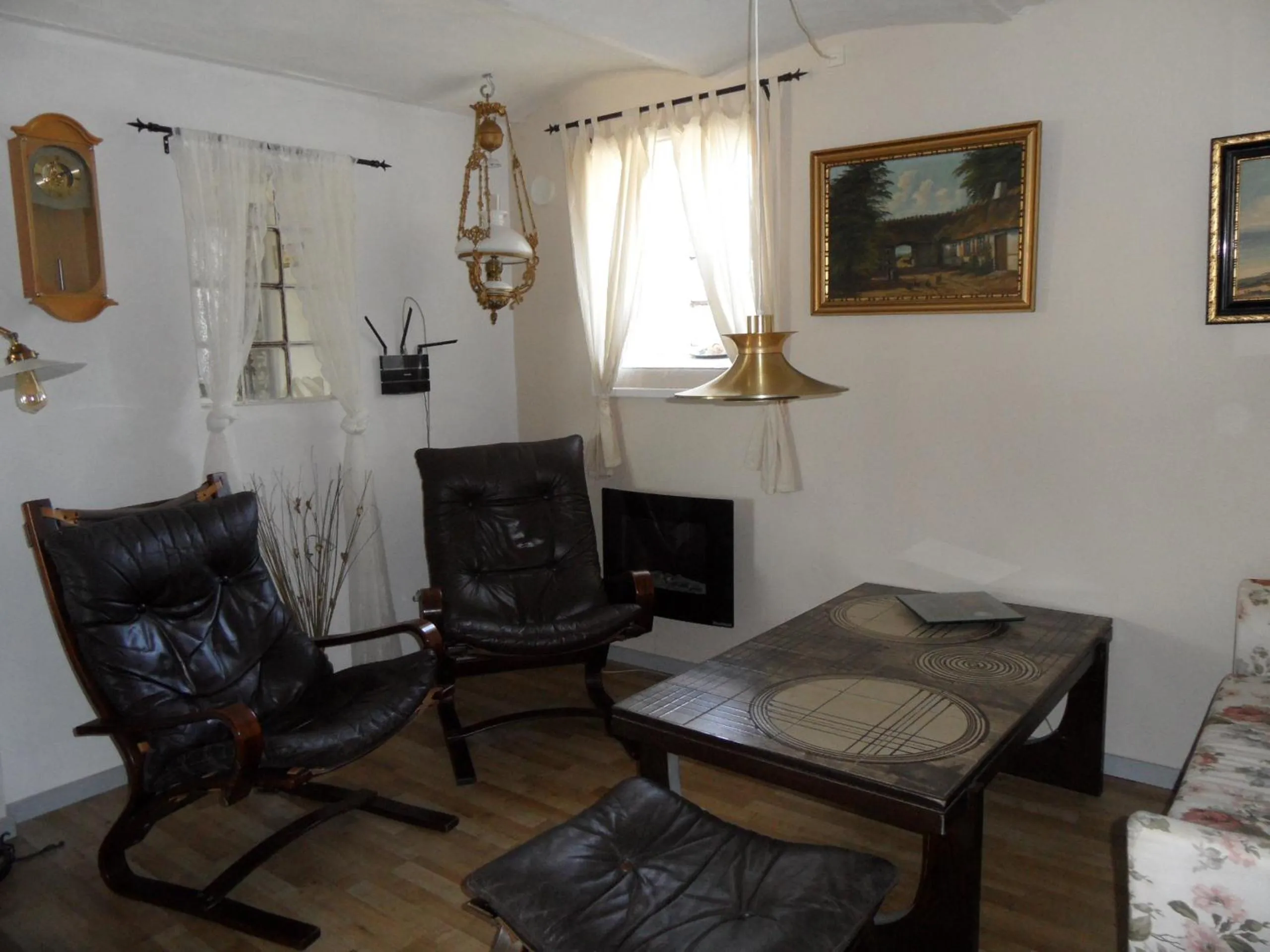 Seating area in Motel Herning