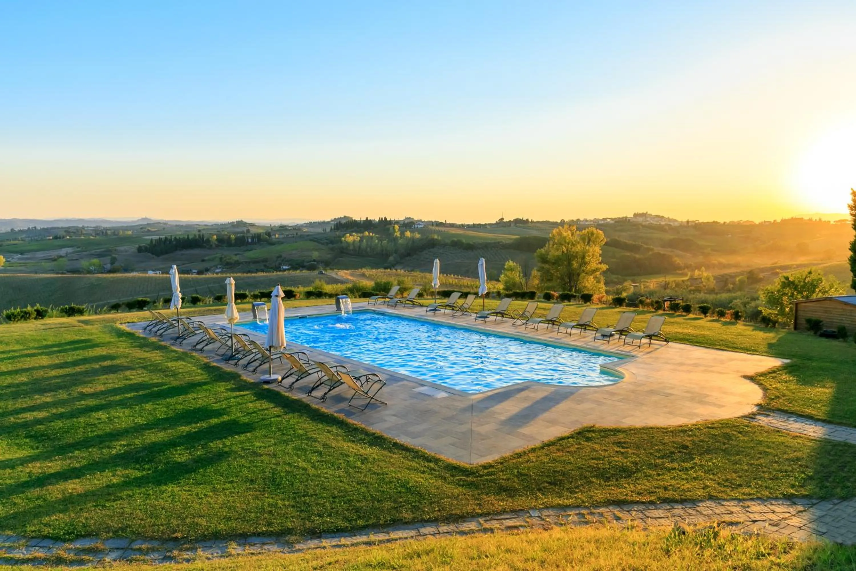 Swimming pool in Agriturismo Streda Wine & Country Holiday