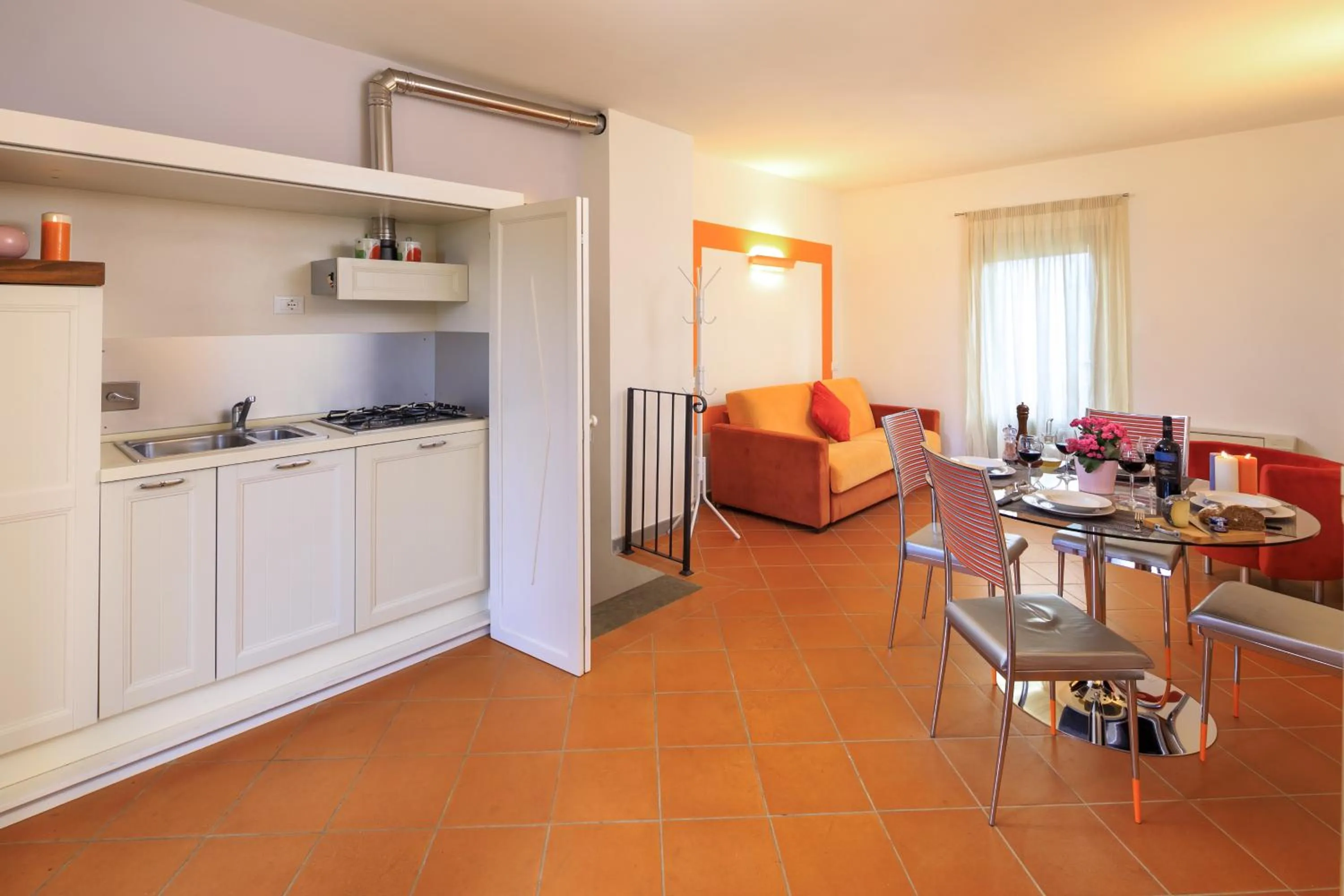 Kitchen or kitchenette in Agriturismo Streda Wine & Country Holiday