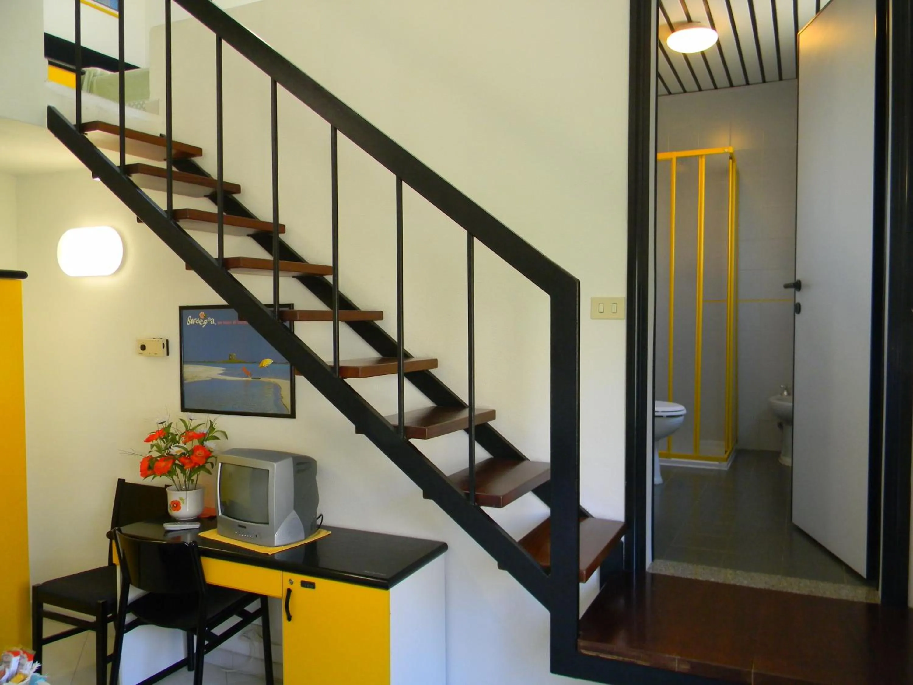 Seating area in Hotel Nido D'aquila