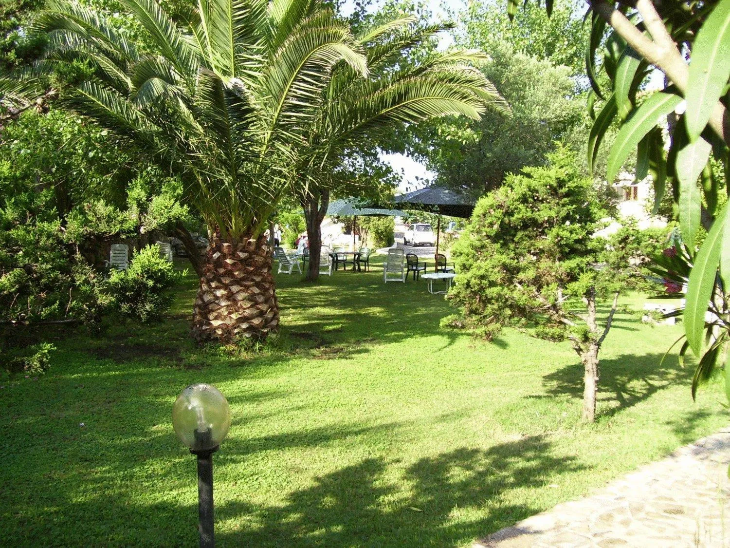 Garden in Hotel Nido D'aquila