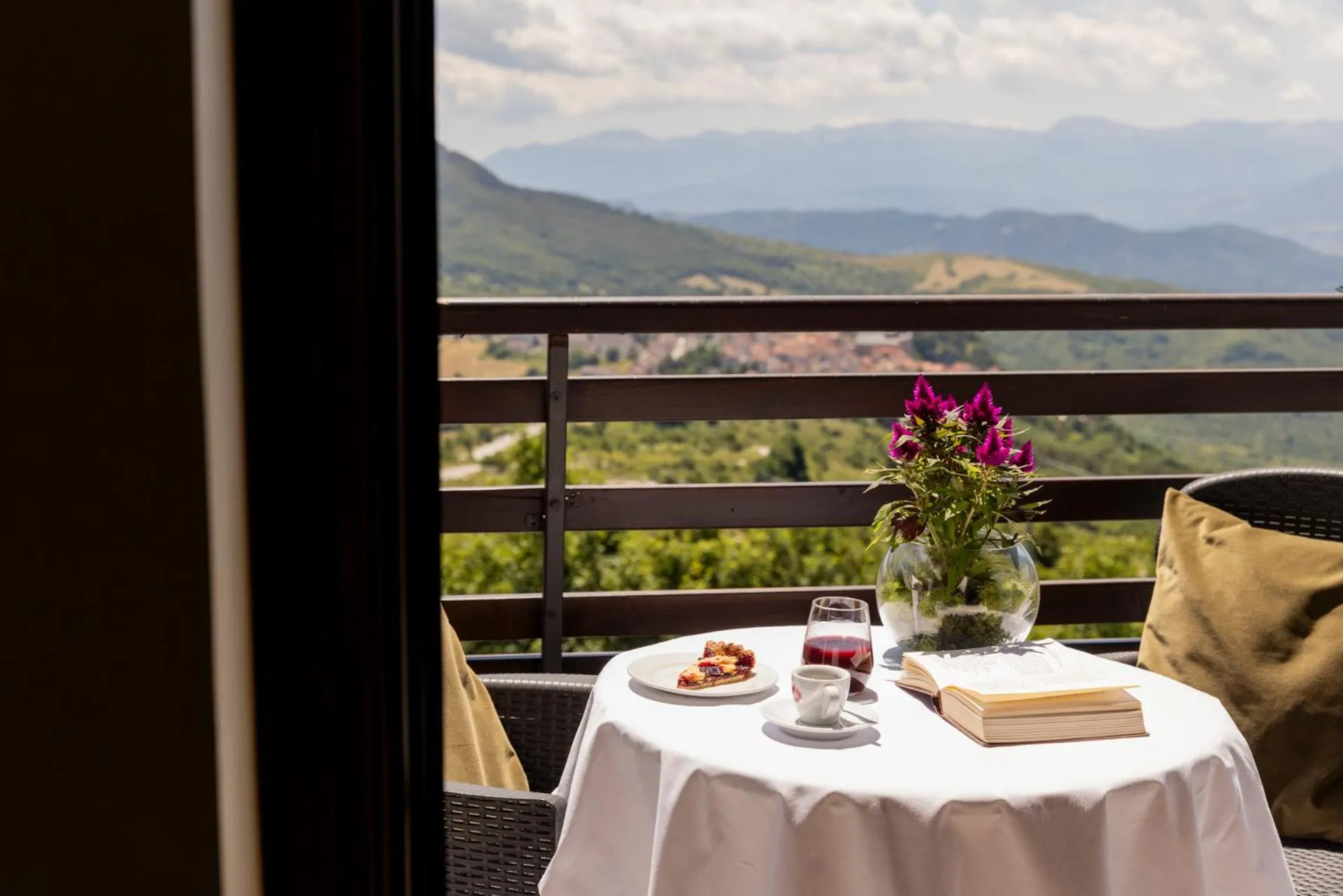 Balcony/Terrace in Hotel Monte Campo