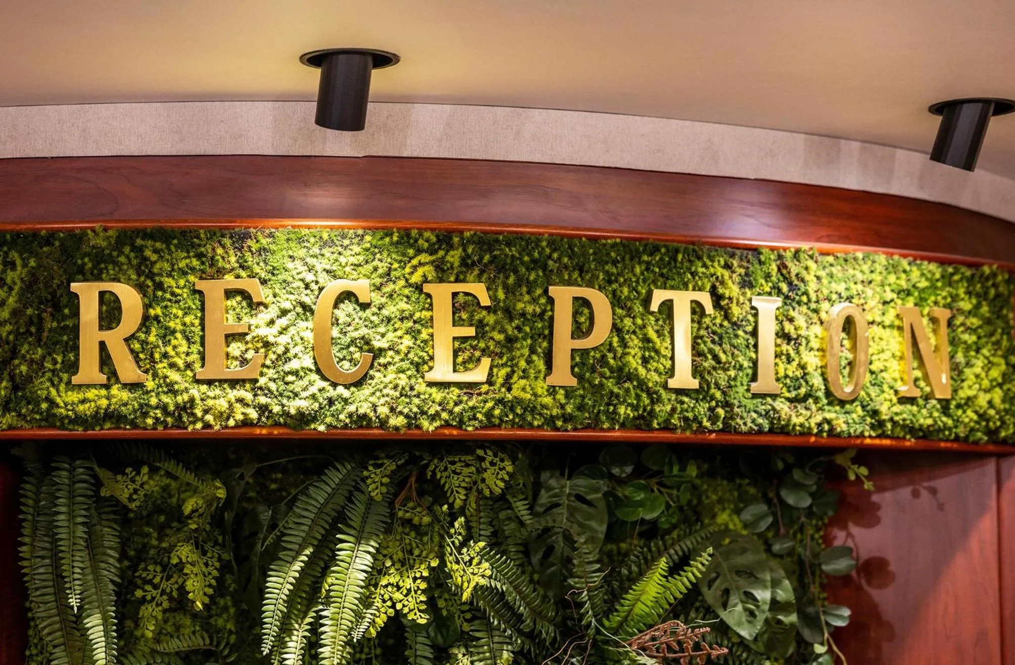 Lobby or reception in Hotel Orbita