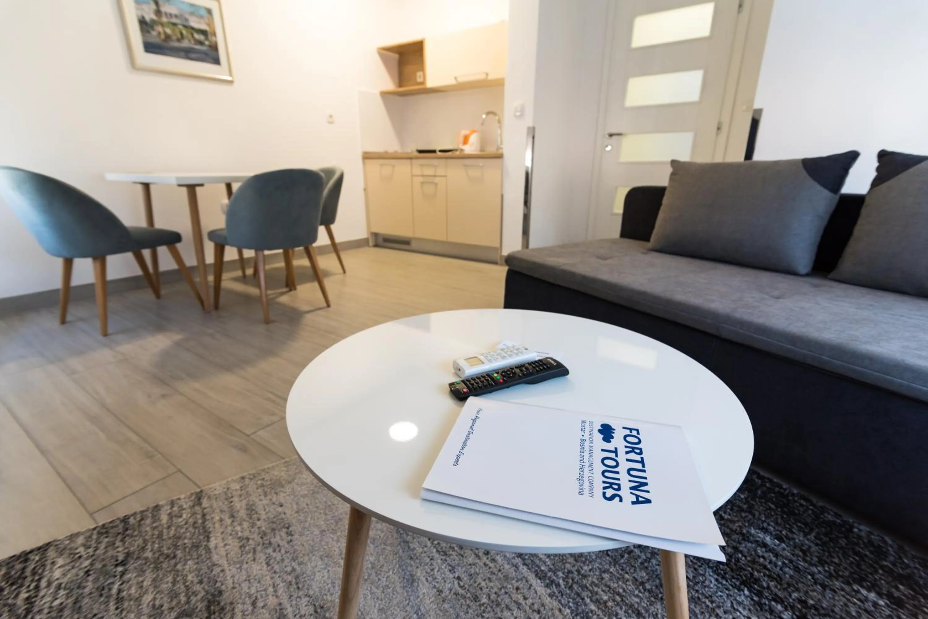 Living room in Villa Fortuna