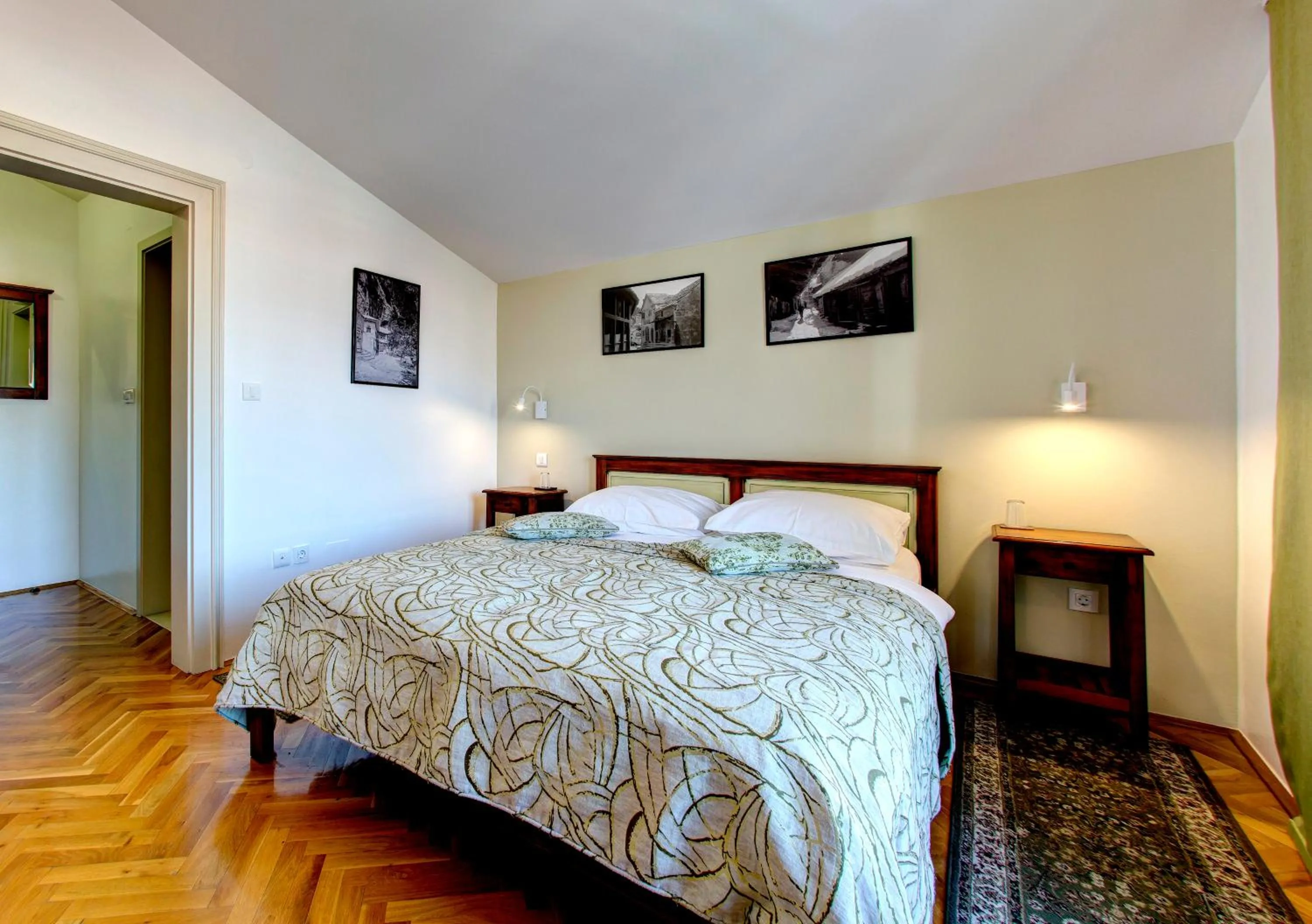 Bed in Villa Fortuna