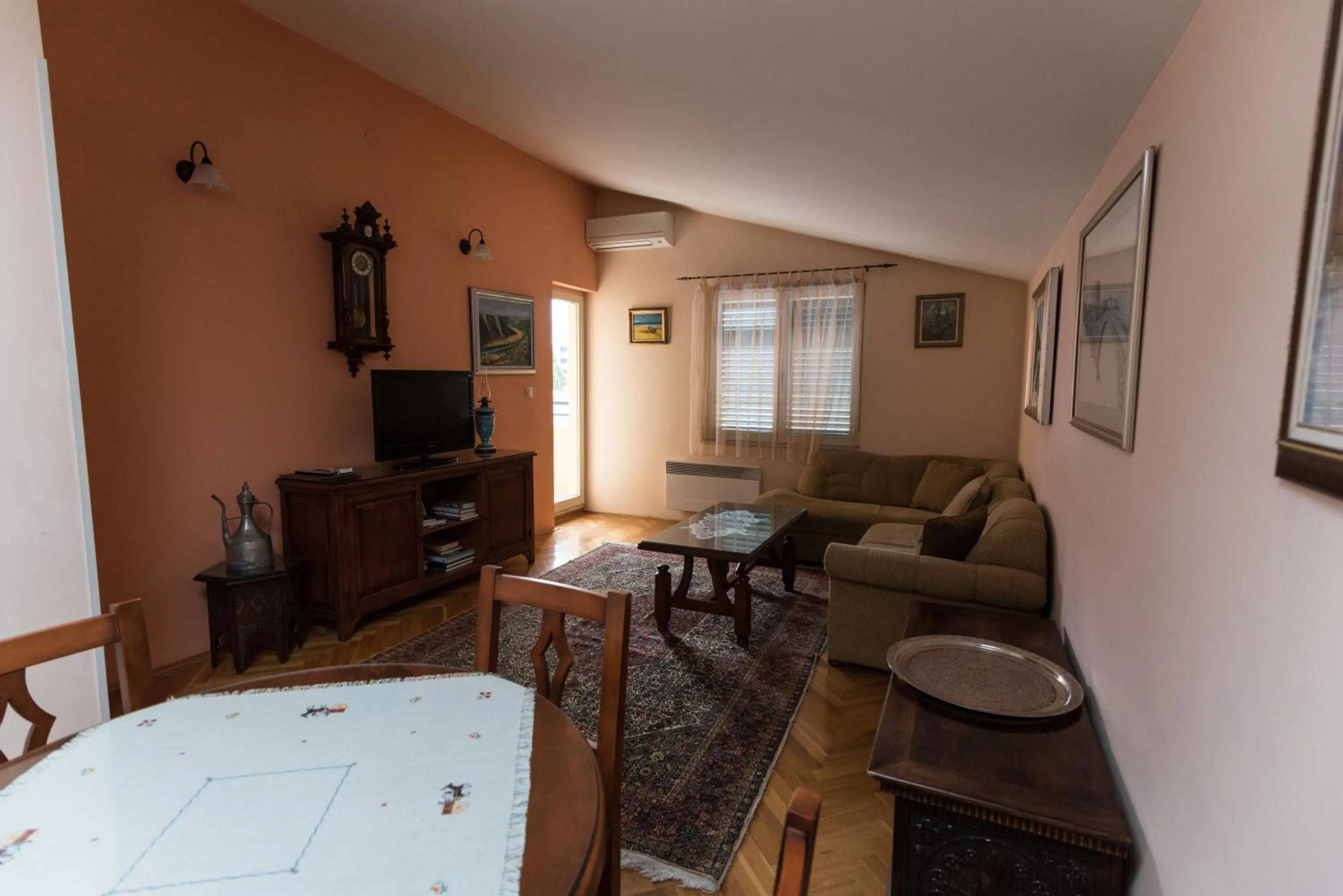 Living room in Villa Fortuna