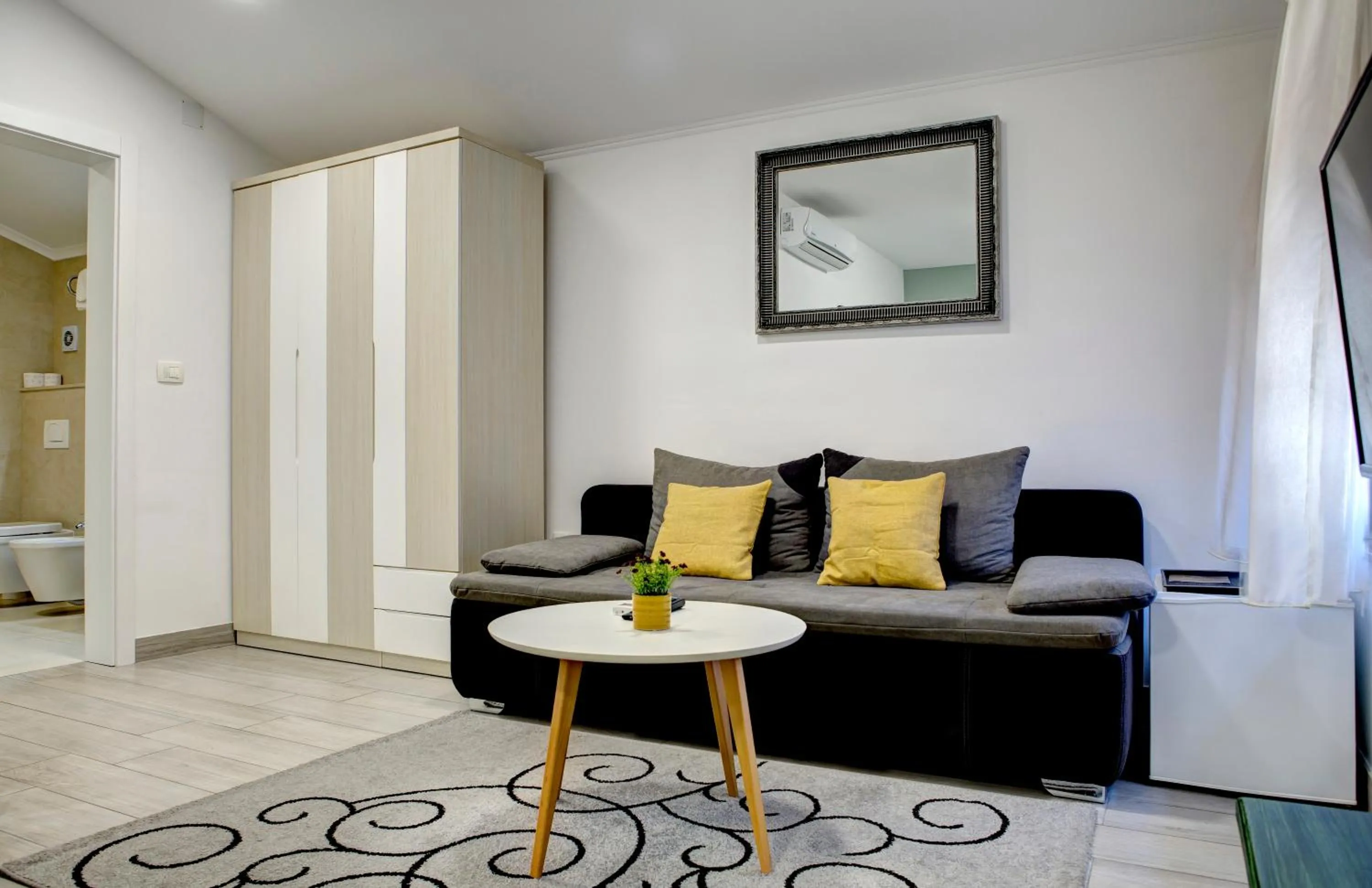 Living room in Villa Fortuna