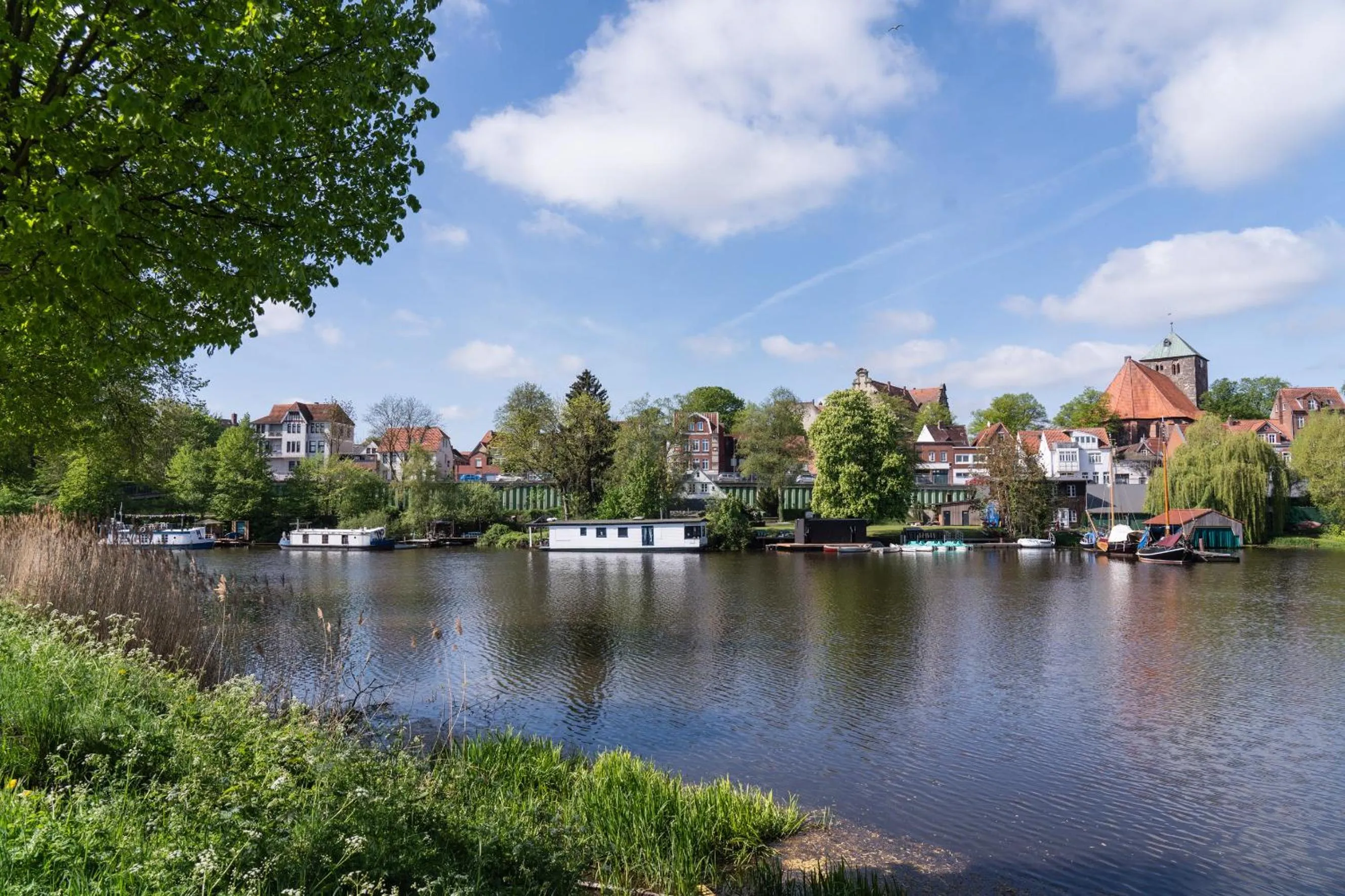 River view in Hotel am Holzhafen