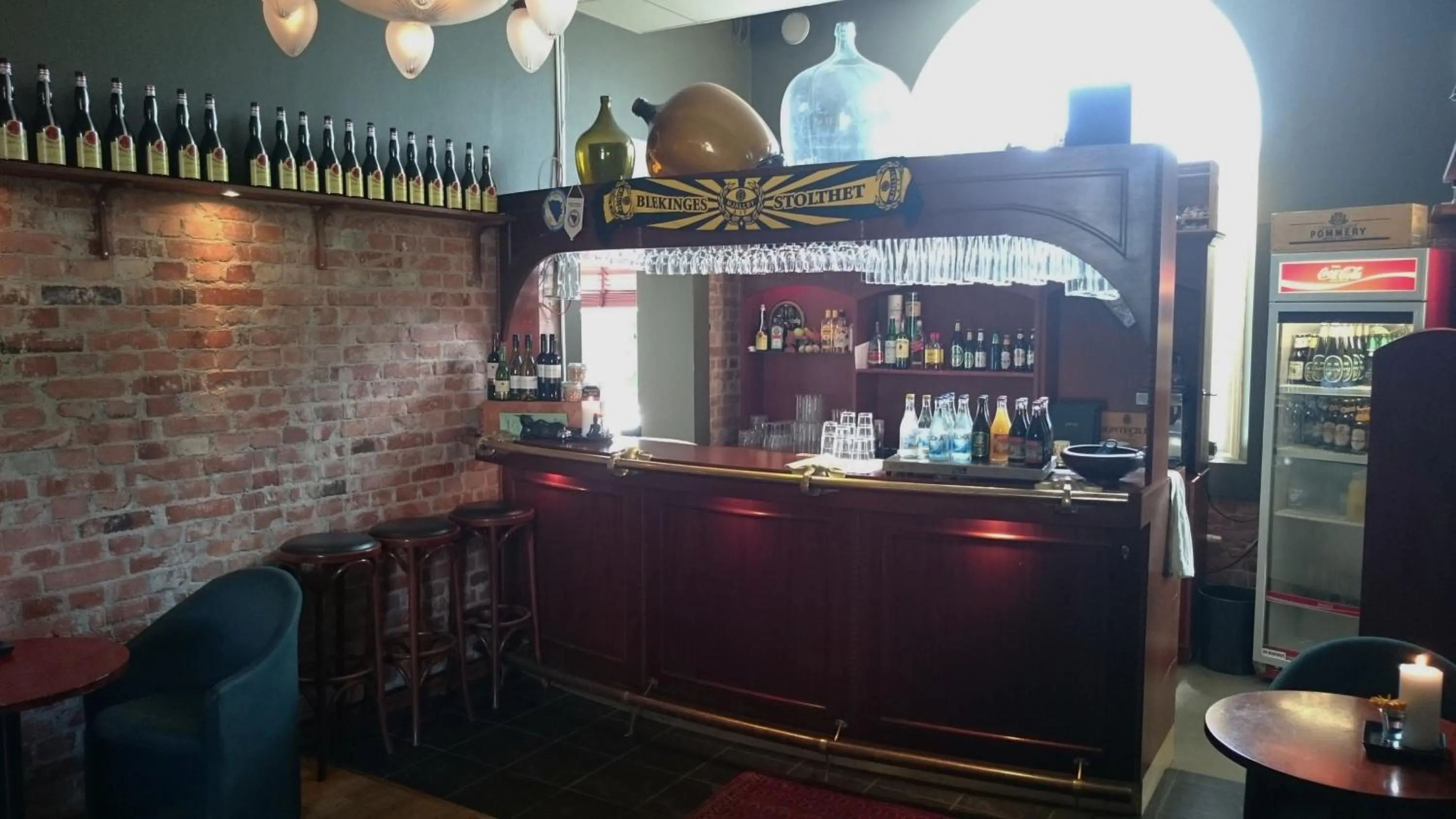 Lounge or bar in Stadshotellet Sölvesborg