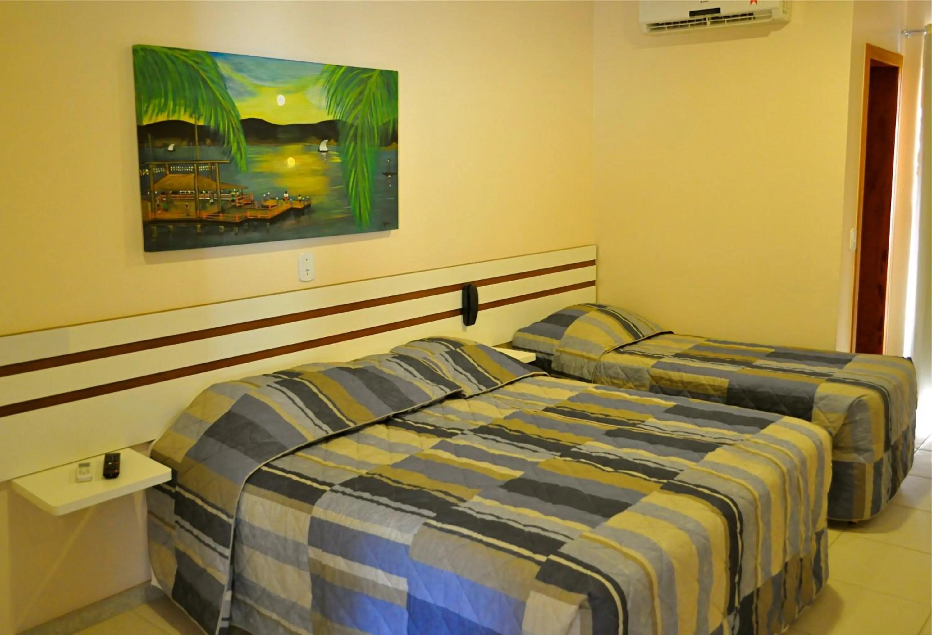 Photo of the whole room, Bed in Porto Geraes Praia Hotel