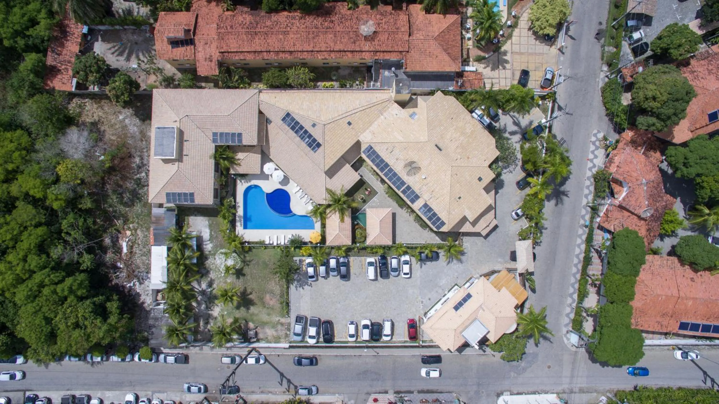Bird's eye view in Porto Geraes Praia Hotel