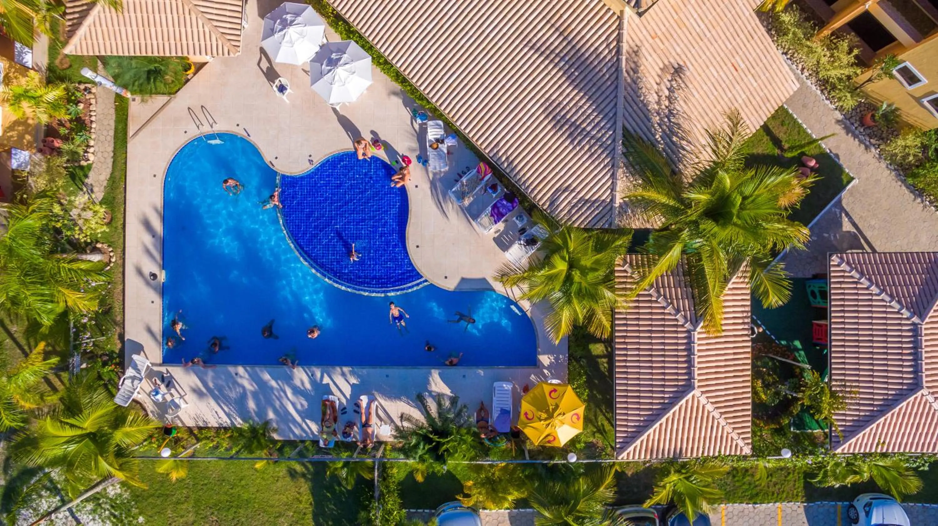 Bird's eye view in Porto Geraes Praia Hotel