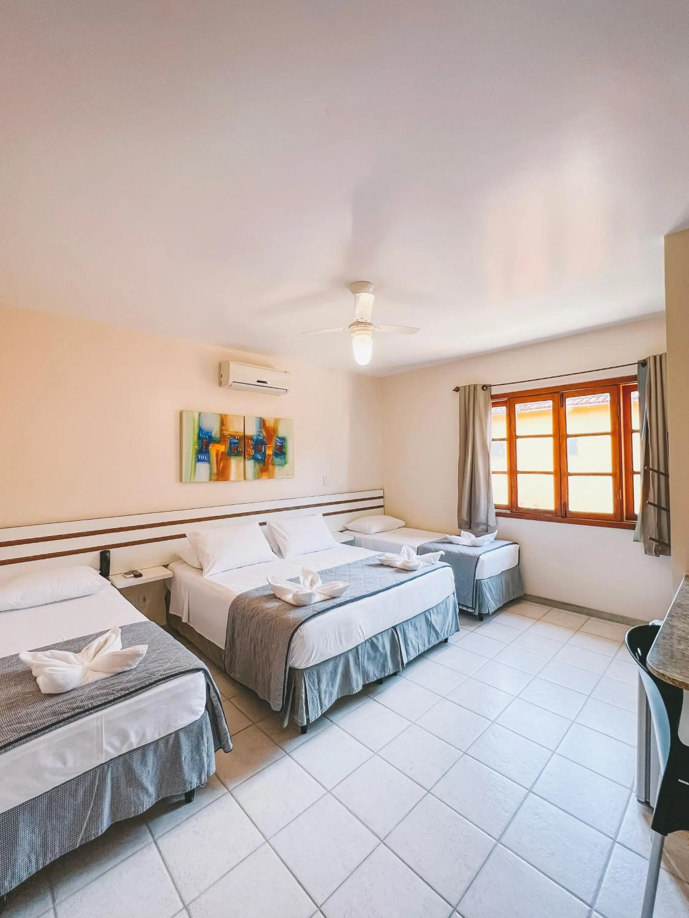 Bedroom, Bed in Porto Geraes Praia Hotel