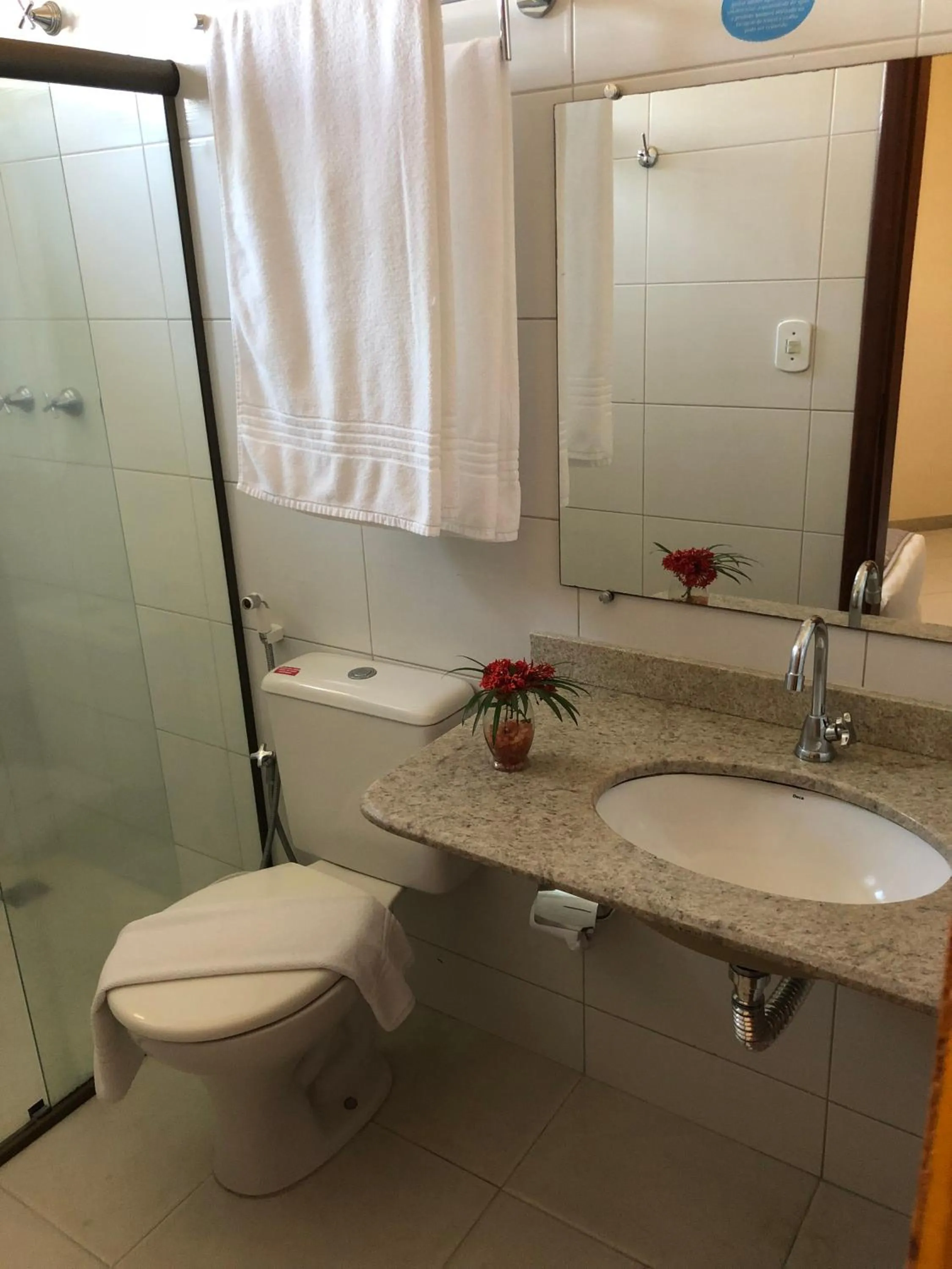 Shower in Porto Geraes Praia Hotel