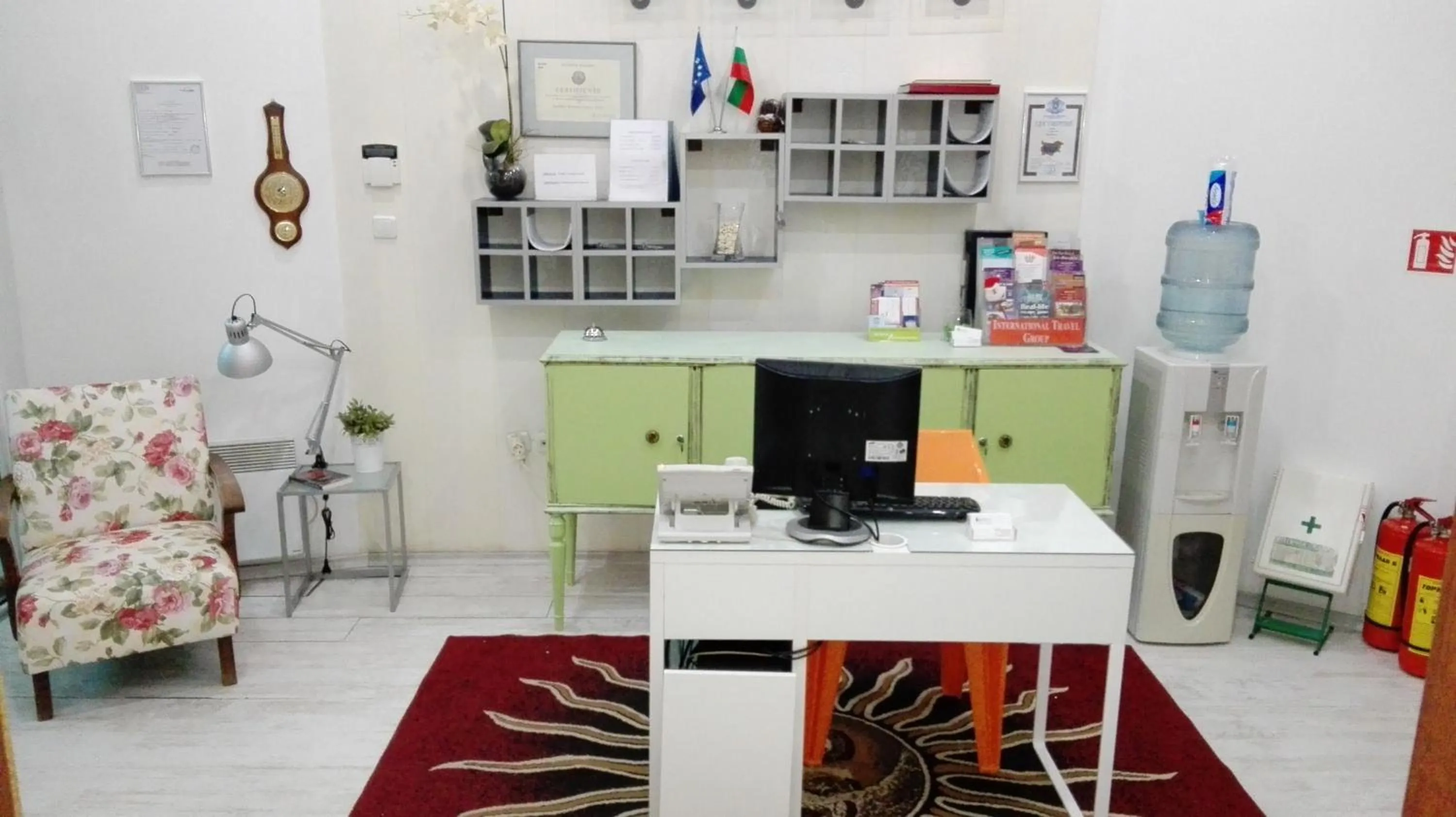 Decorative detail in Scotty's Boutique Hotel