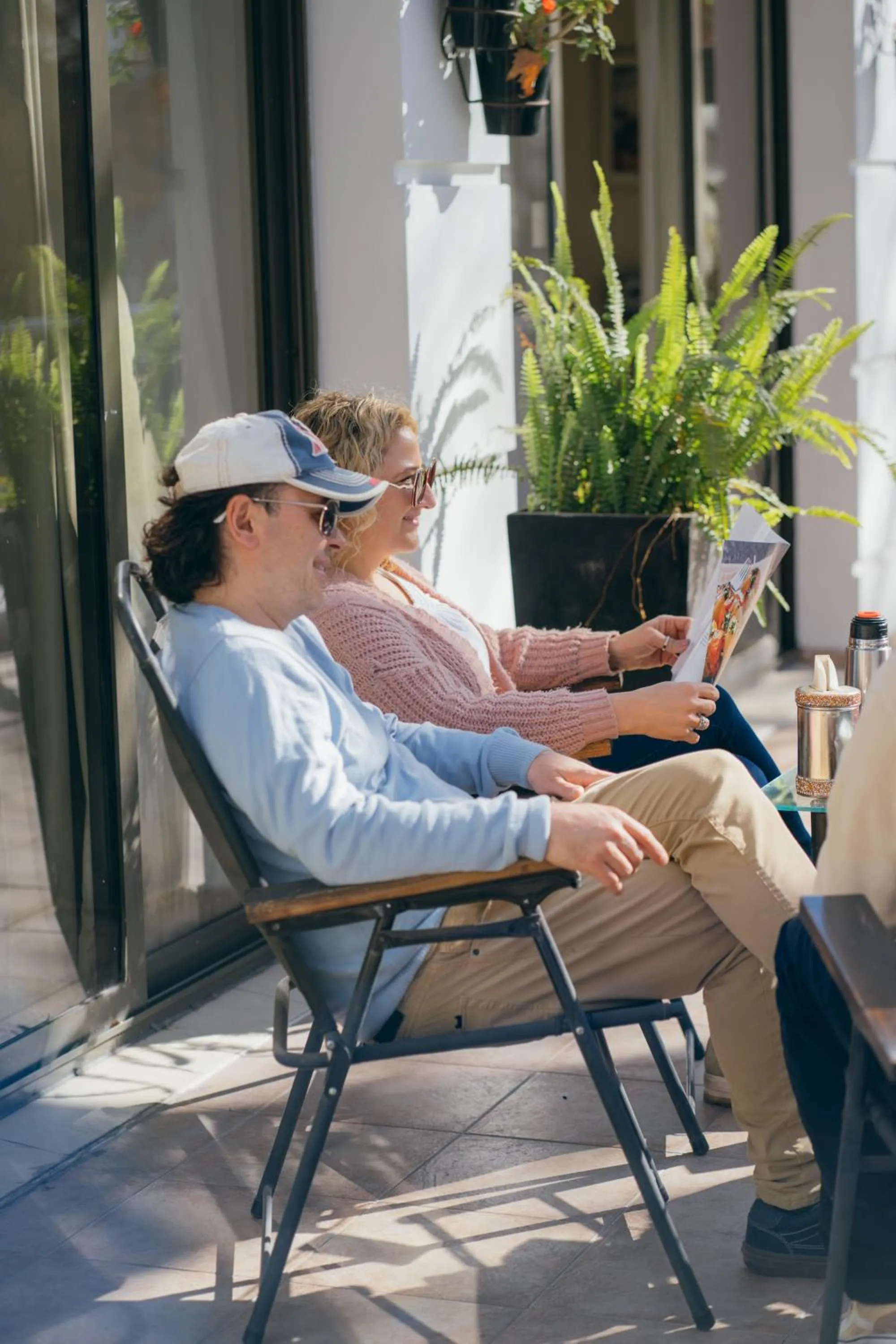 Patio in Uvas Apart Hotel
