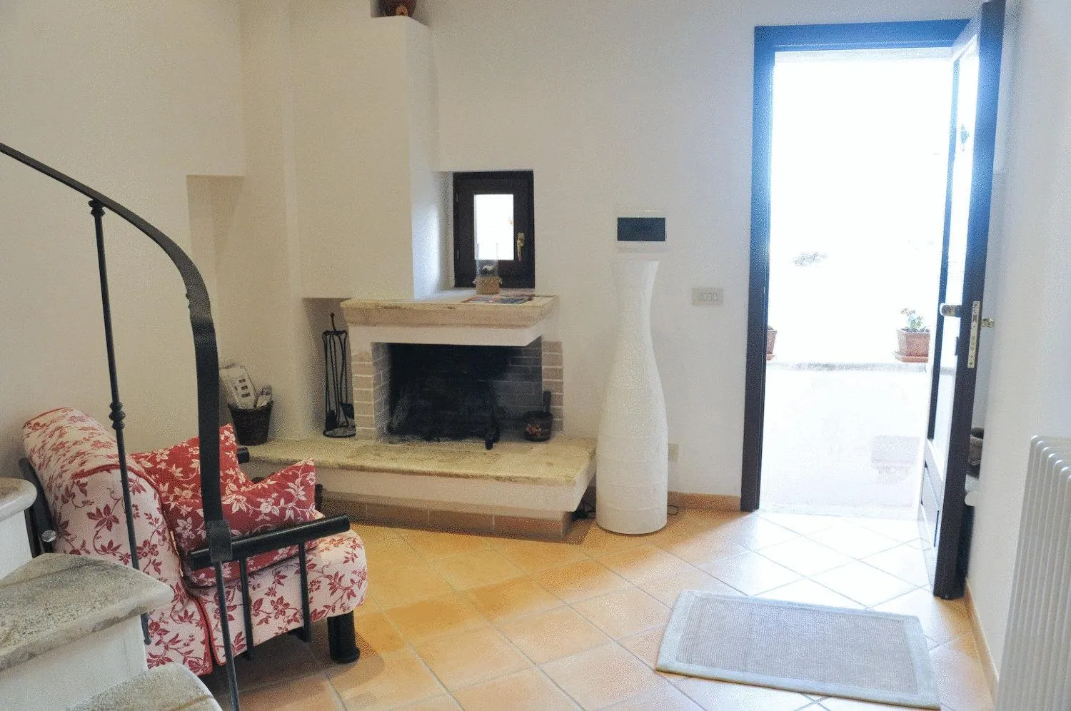 Living room in B&B Casa Dorsi