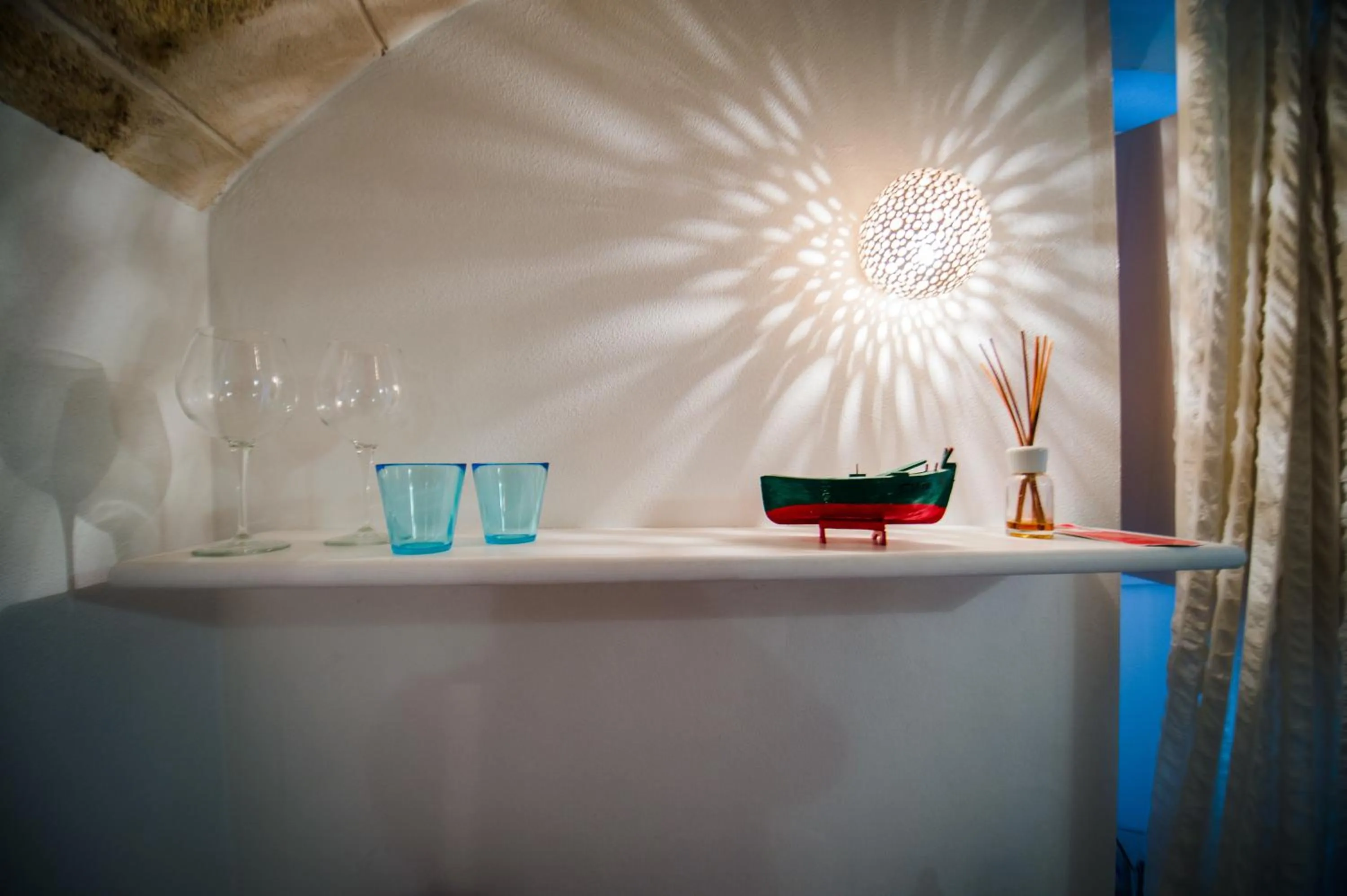 Decorative detail in B&B Casa Dorsi