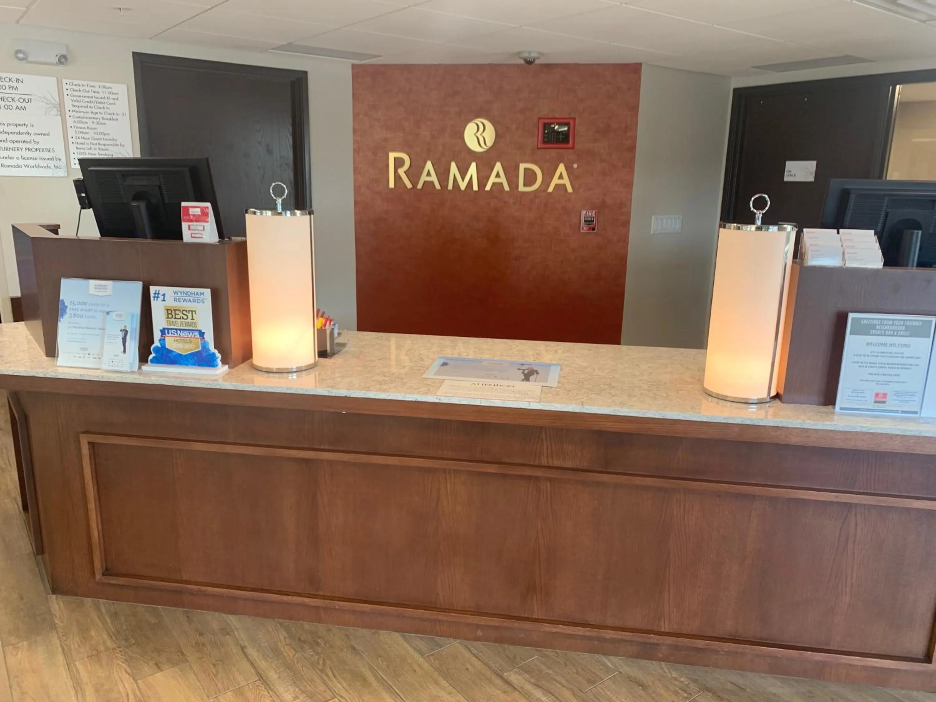Property logo or sign in Ramada by Wyndham Minneapolis Golden Valley