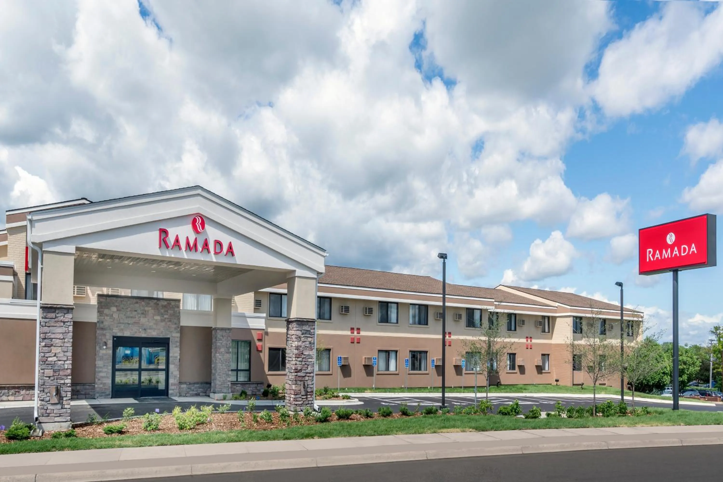 Property logo or sign in Ramada by Wyndham Minneapolis Golden Valley