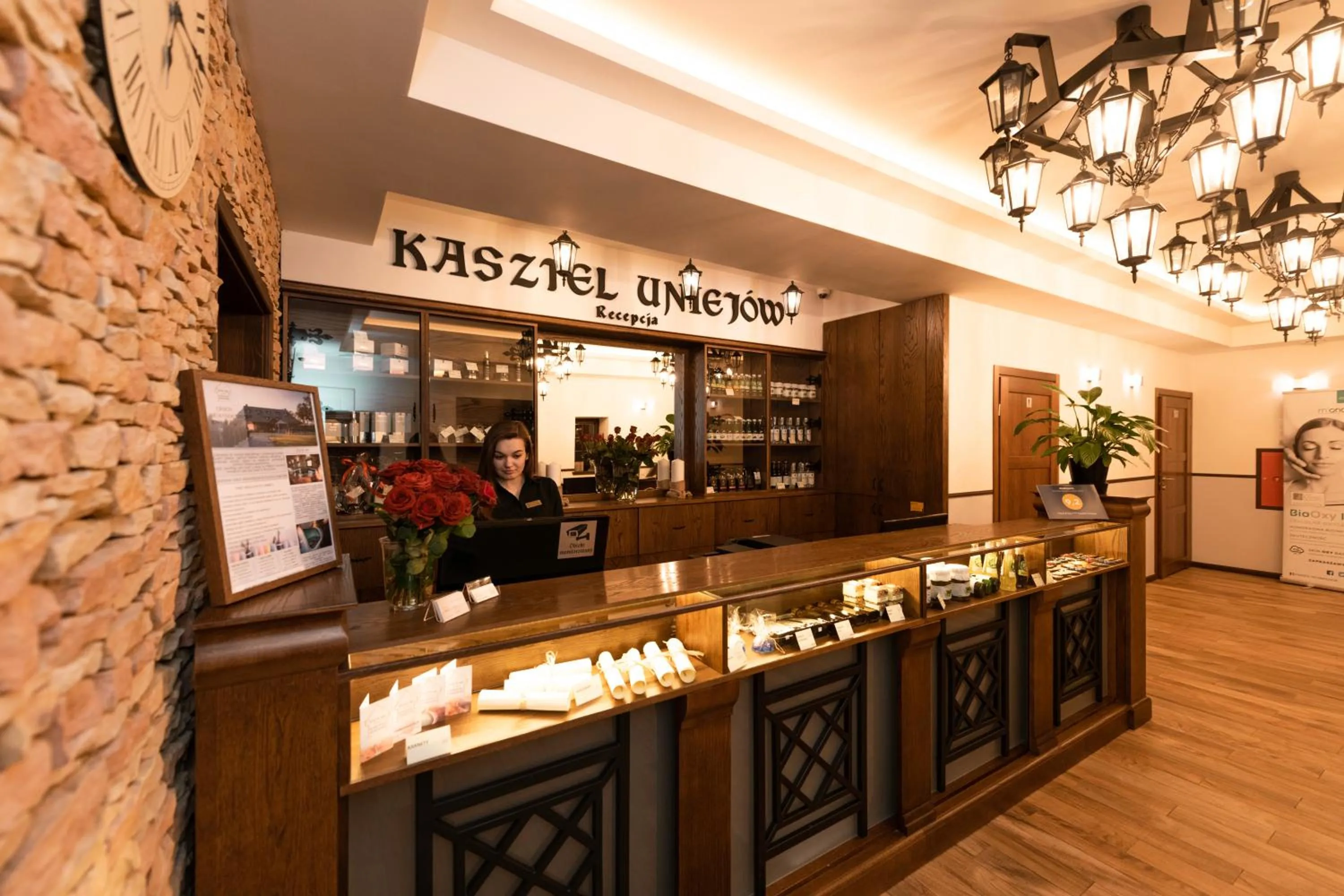 Lobby or reception in Hotel & Spa **** Kasztel Uniejów