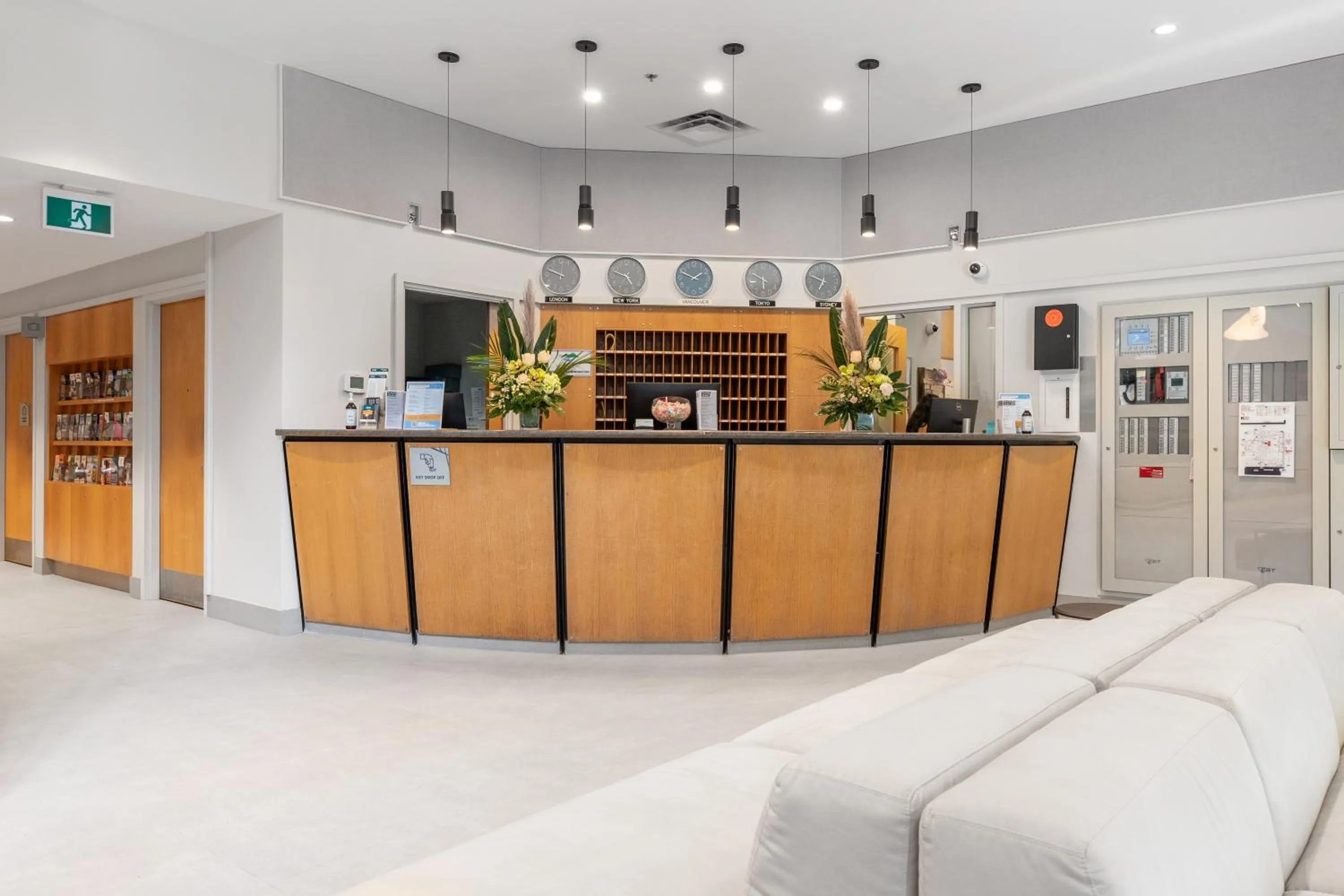 Lobby or reception in YWCA Hotel Vancouver