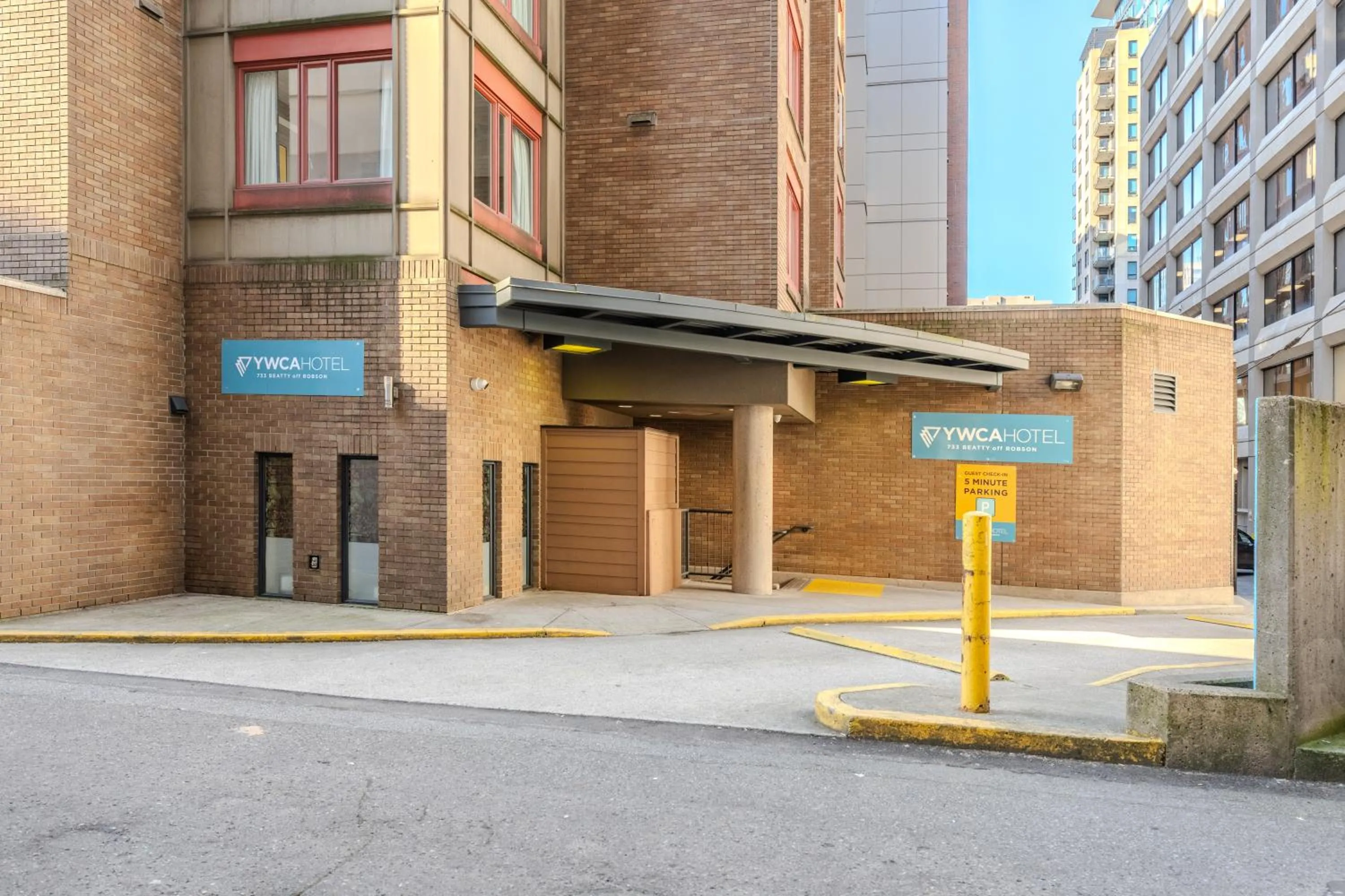 Parking in YWCA Hotel Vancouver