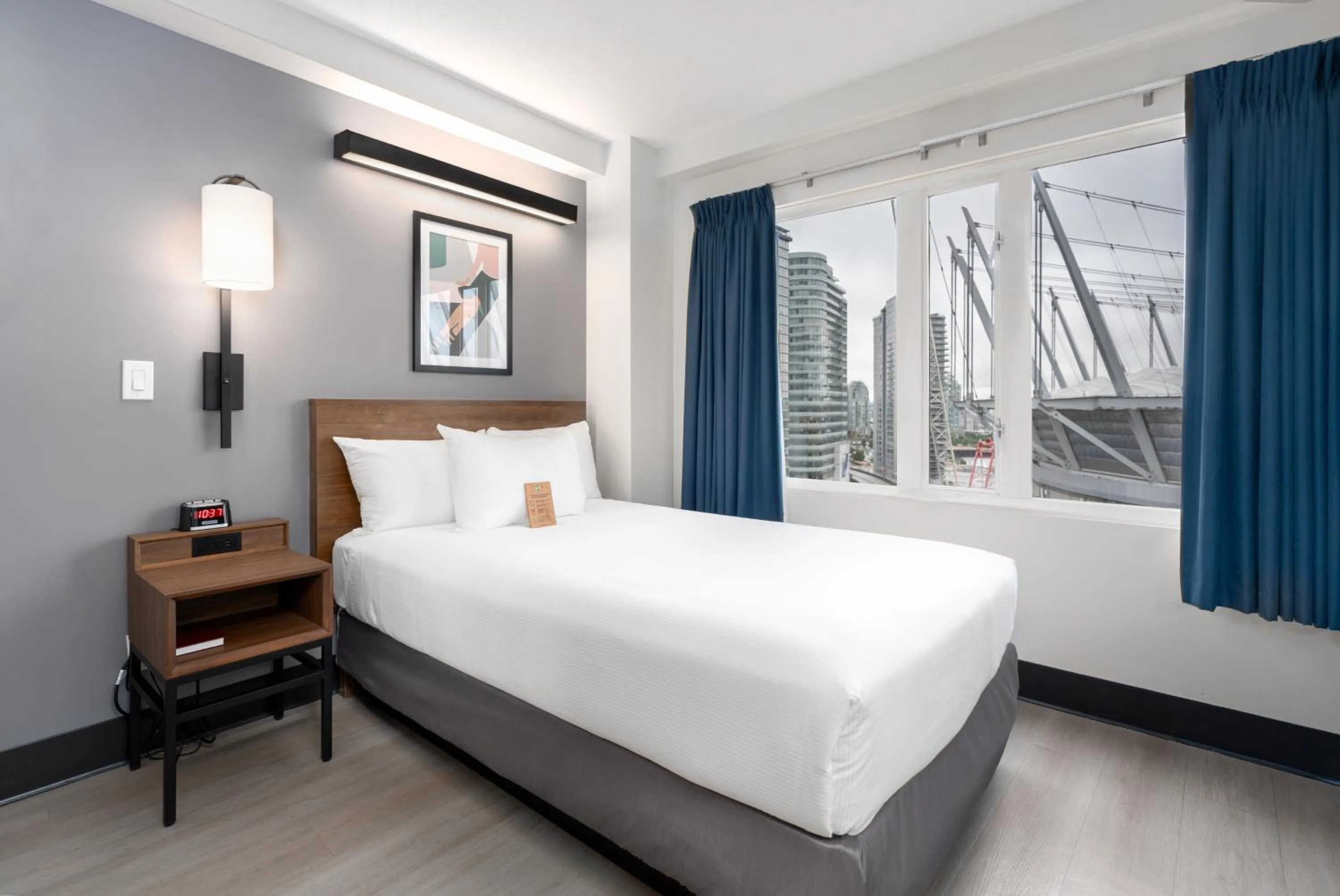 Bed in YWCA Hotel Vancouver