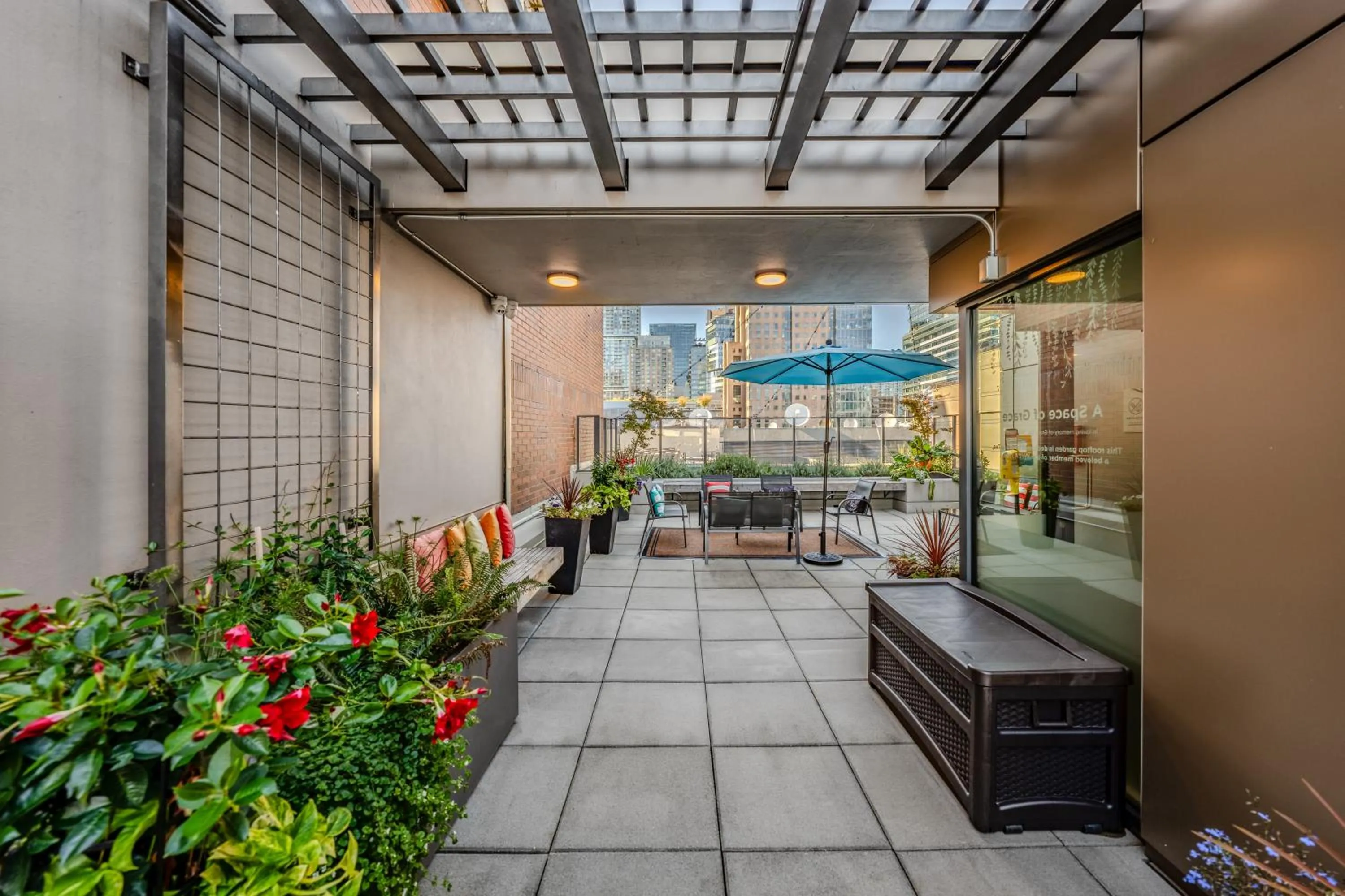 Balcony/Terrace in YWCA Hotel Vancouver