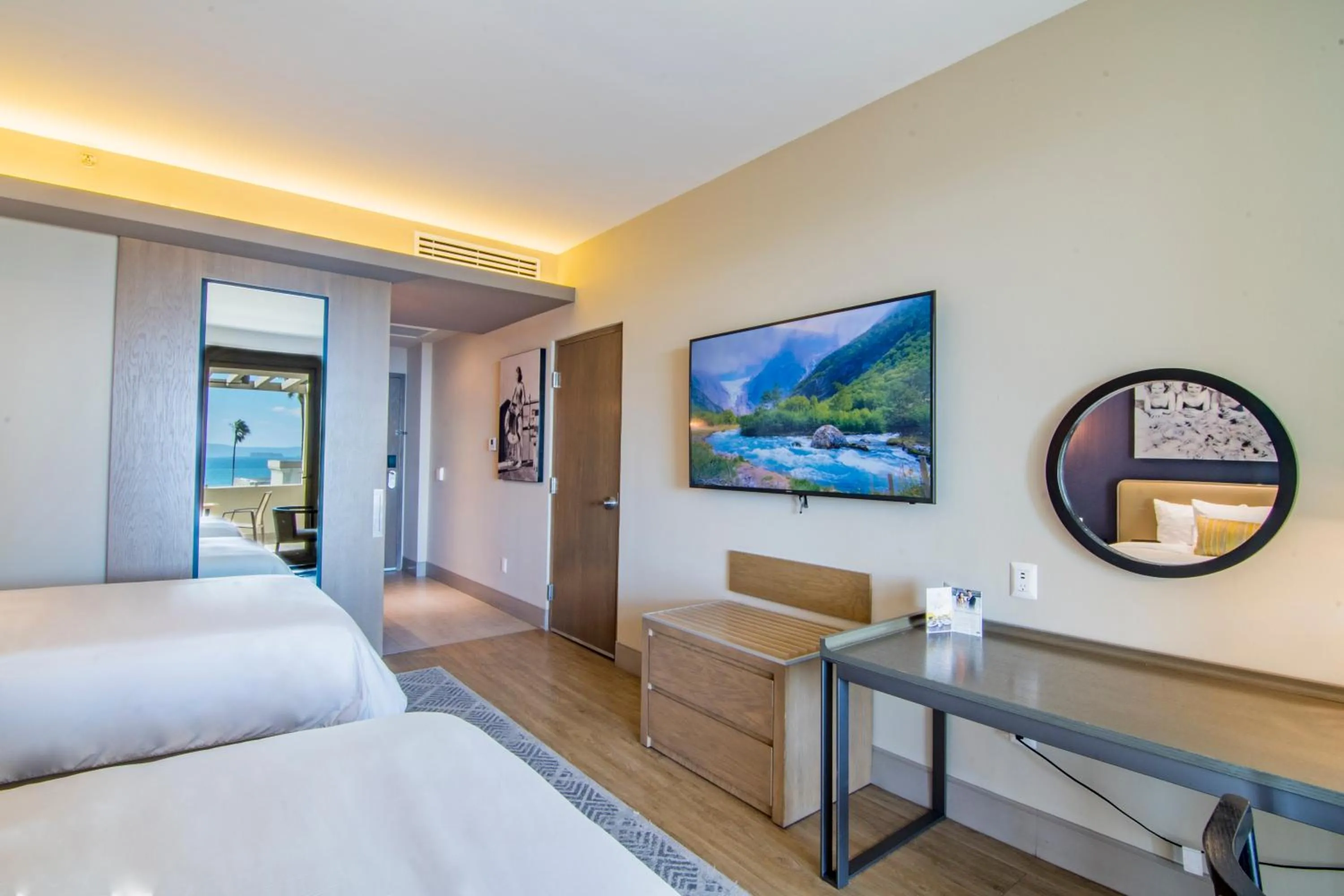 Bed in Torre Lucerna Hotel Ensenada