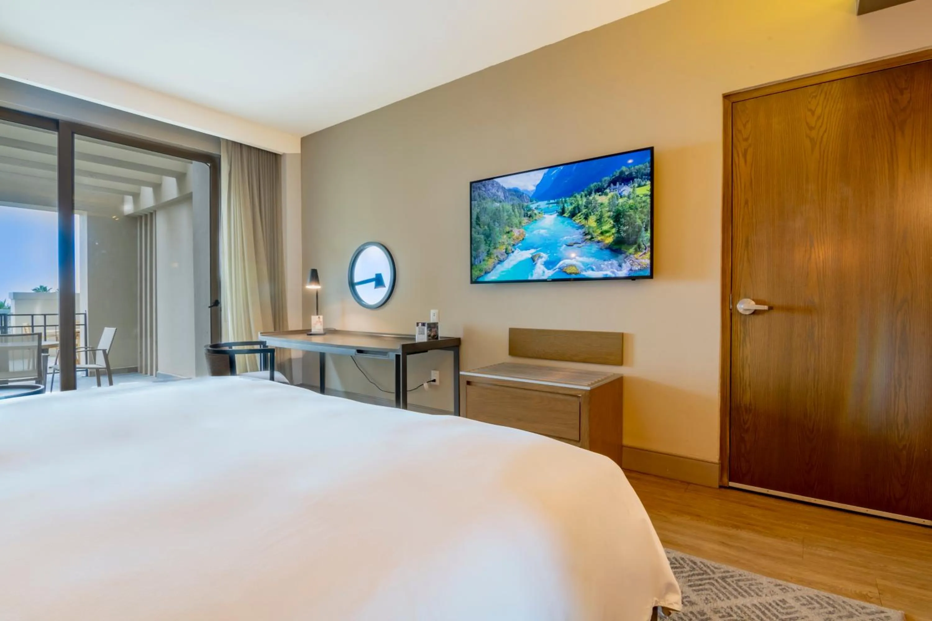 Bed in Torre Lucerna Hotel Ensenada