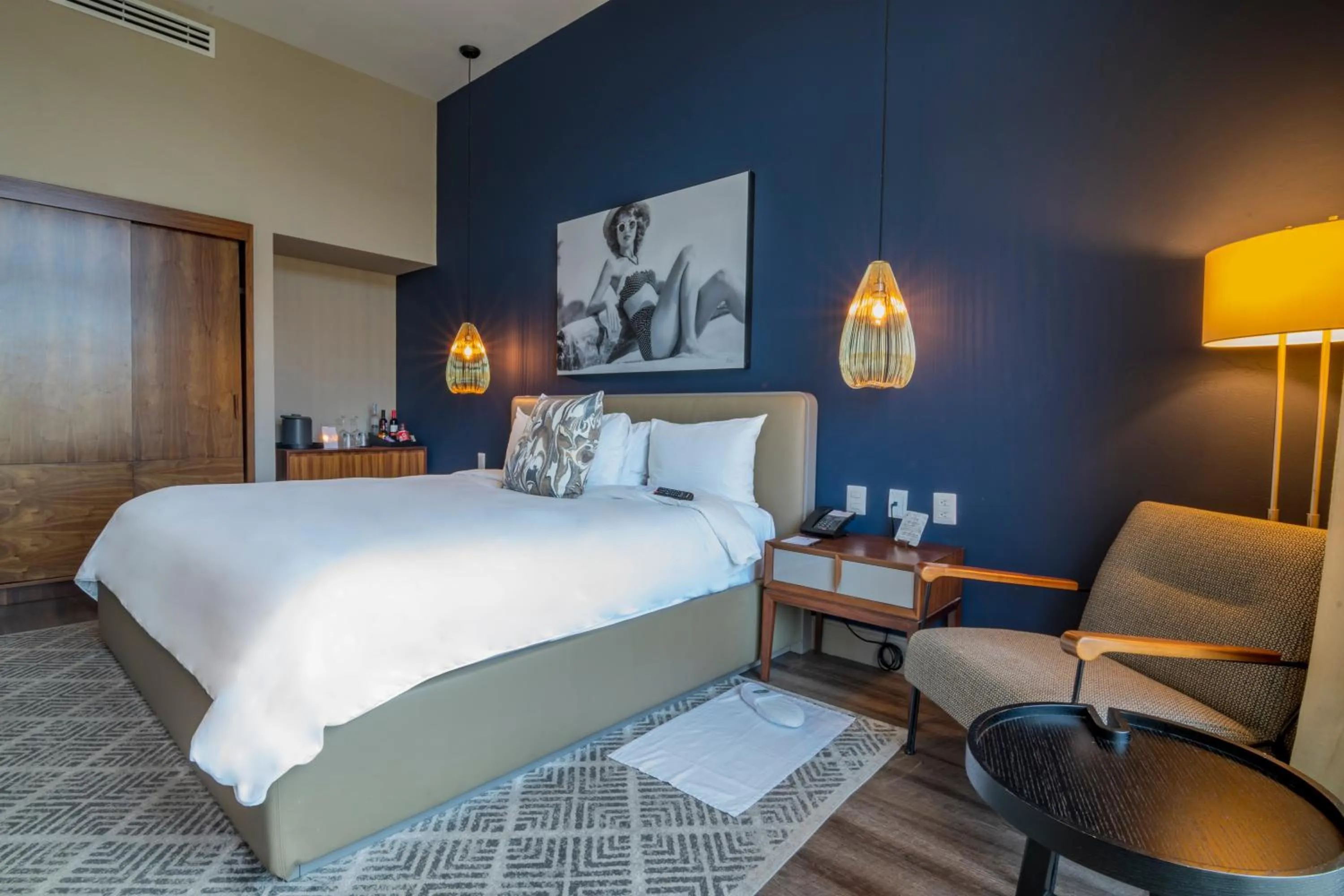 Bed in Torre Lucerna Hotel Ensenada