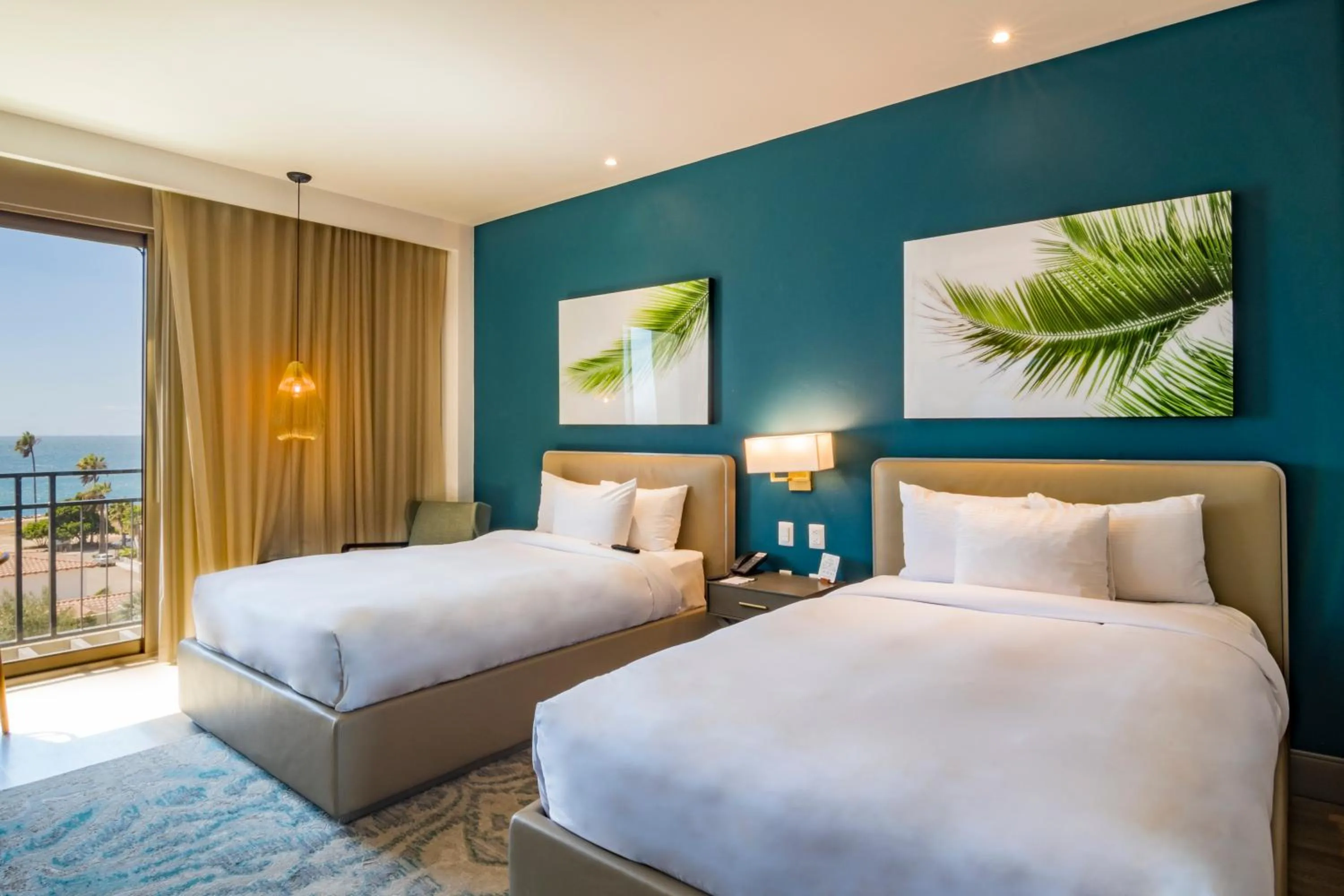 Bed in Torre Lucerna Hotel Ensenada