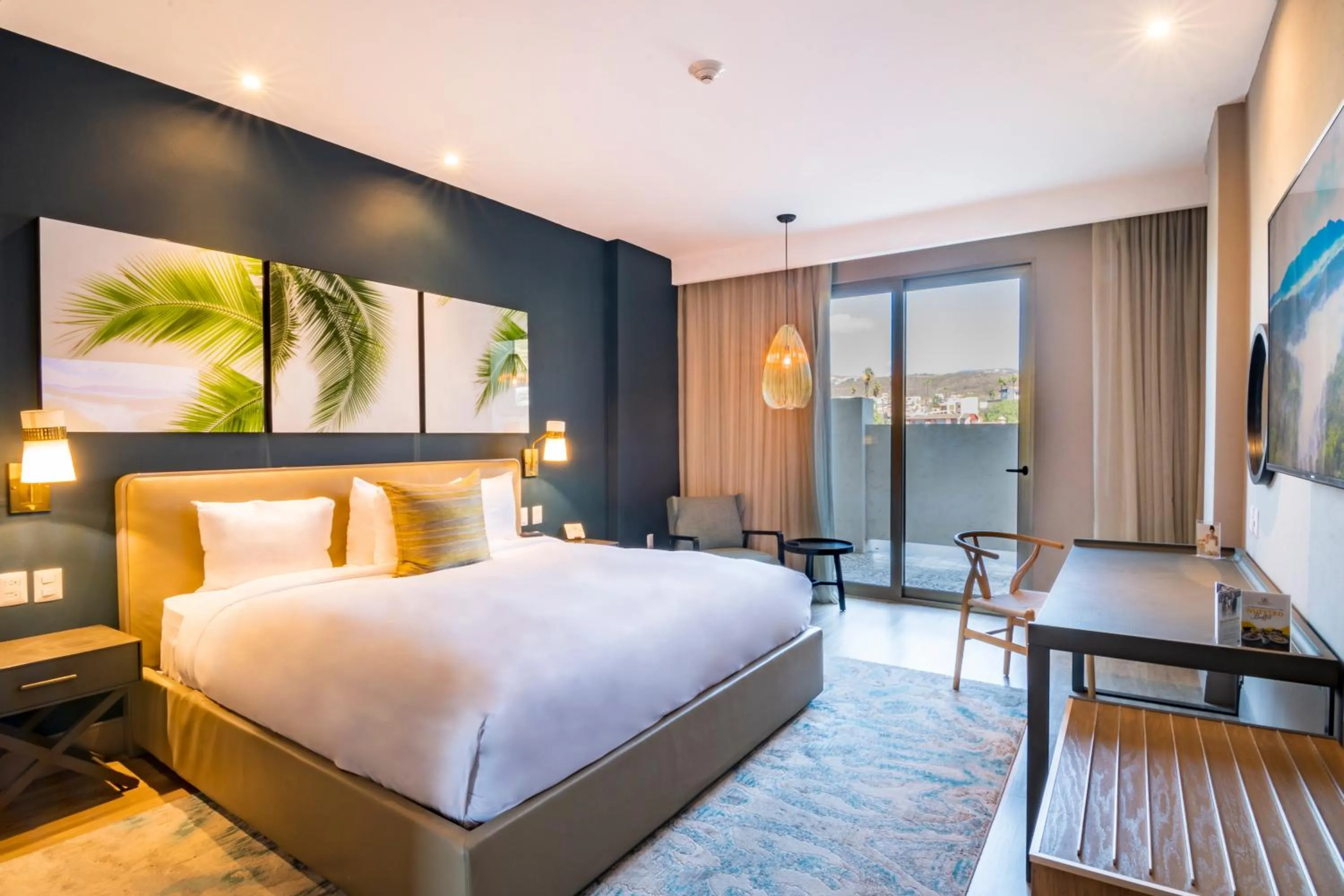 Bed in Torre Lucerna Hotel Ensenada