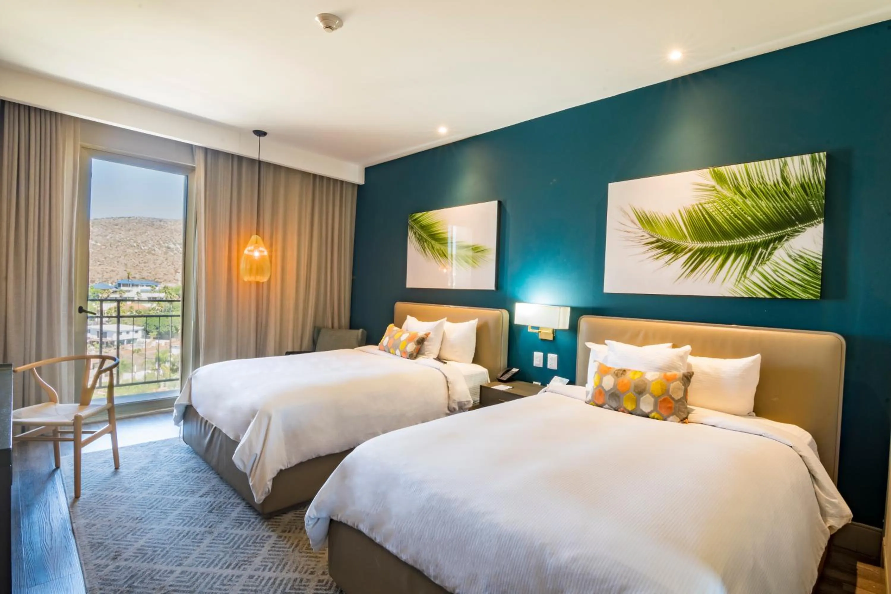 Bed in Torre Lucerna Hotel Ensenada