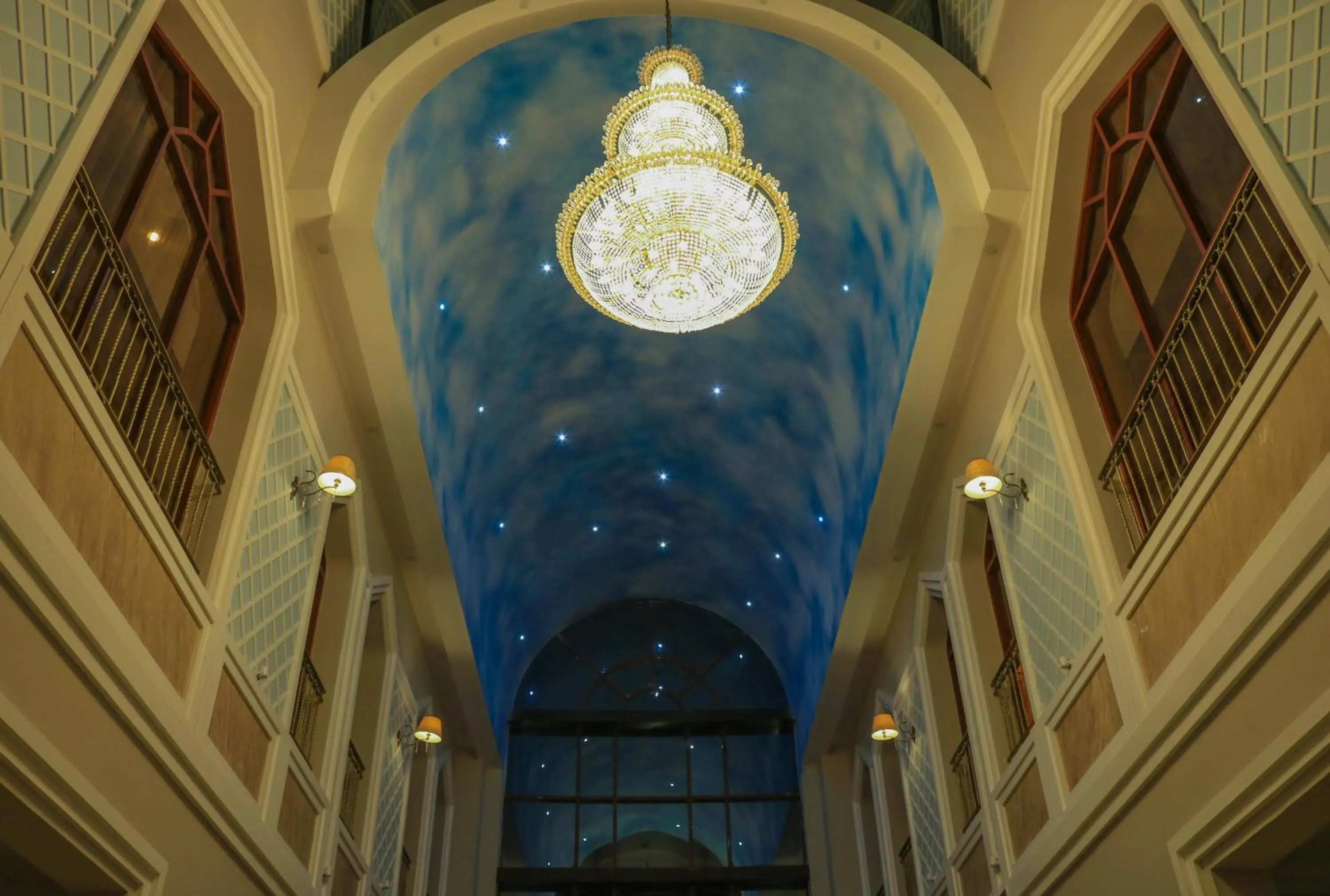 Lobby or reception in Grand Hotel Europe