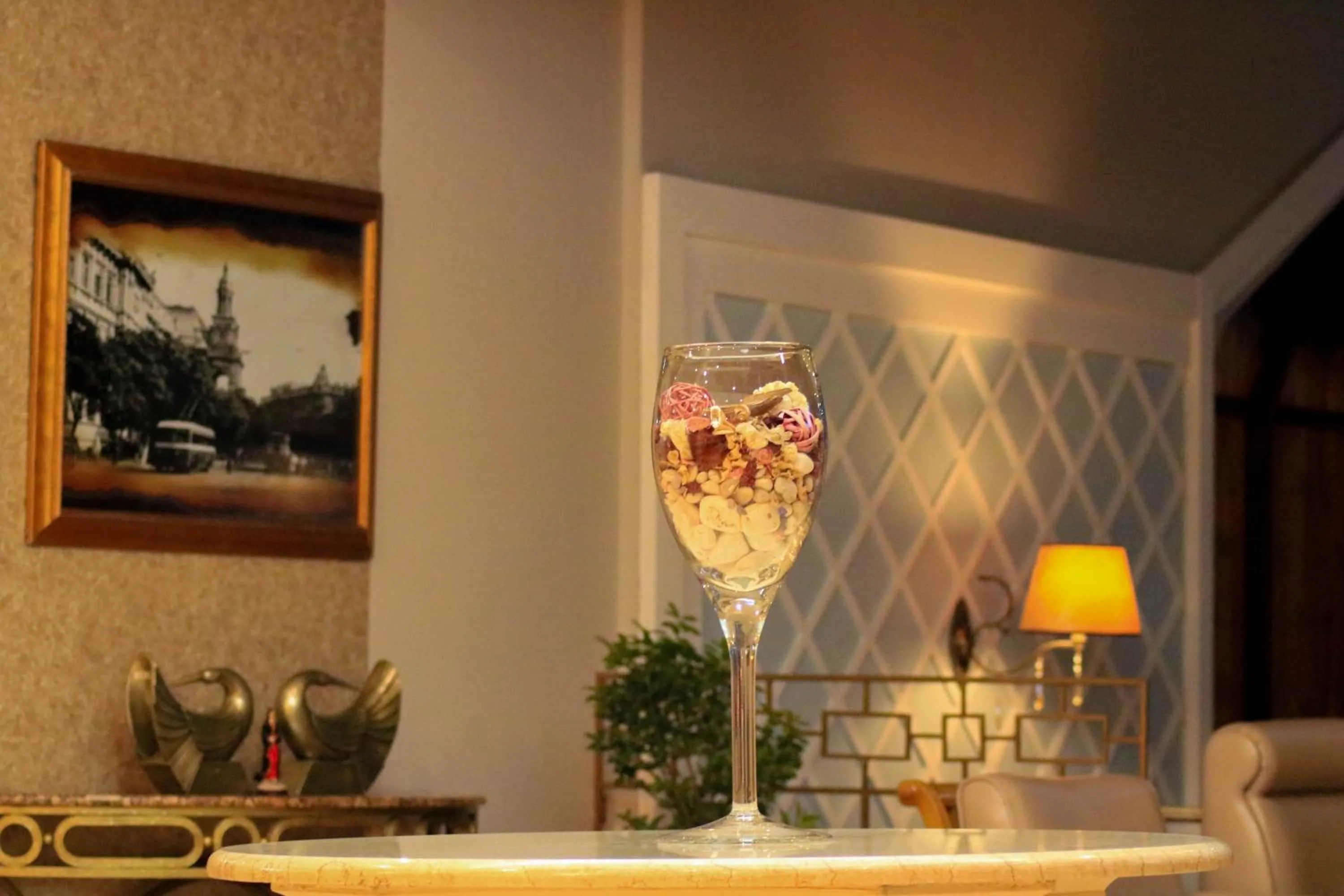 Decorative detail in Grand Hotel Europe