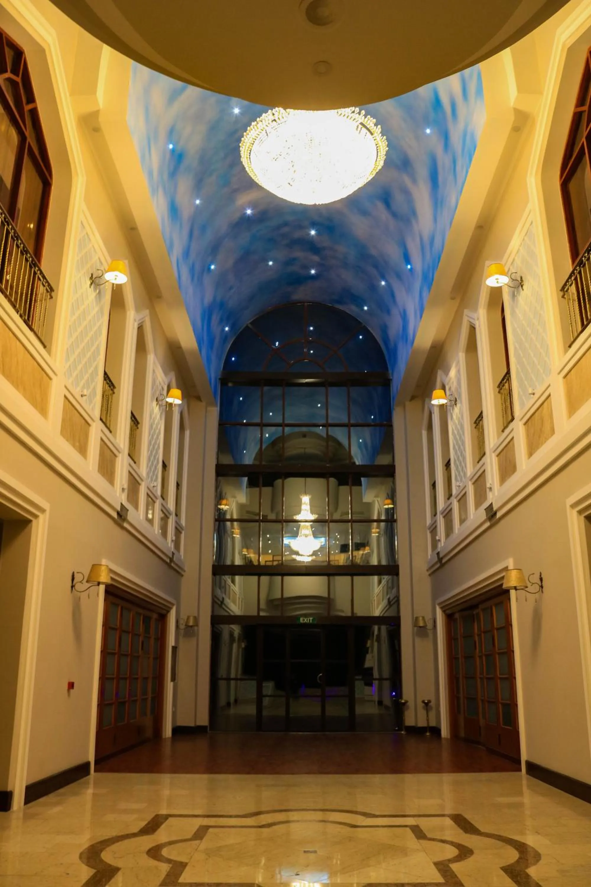 Lobby or reception in Grand Hotel Europe