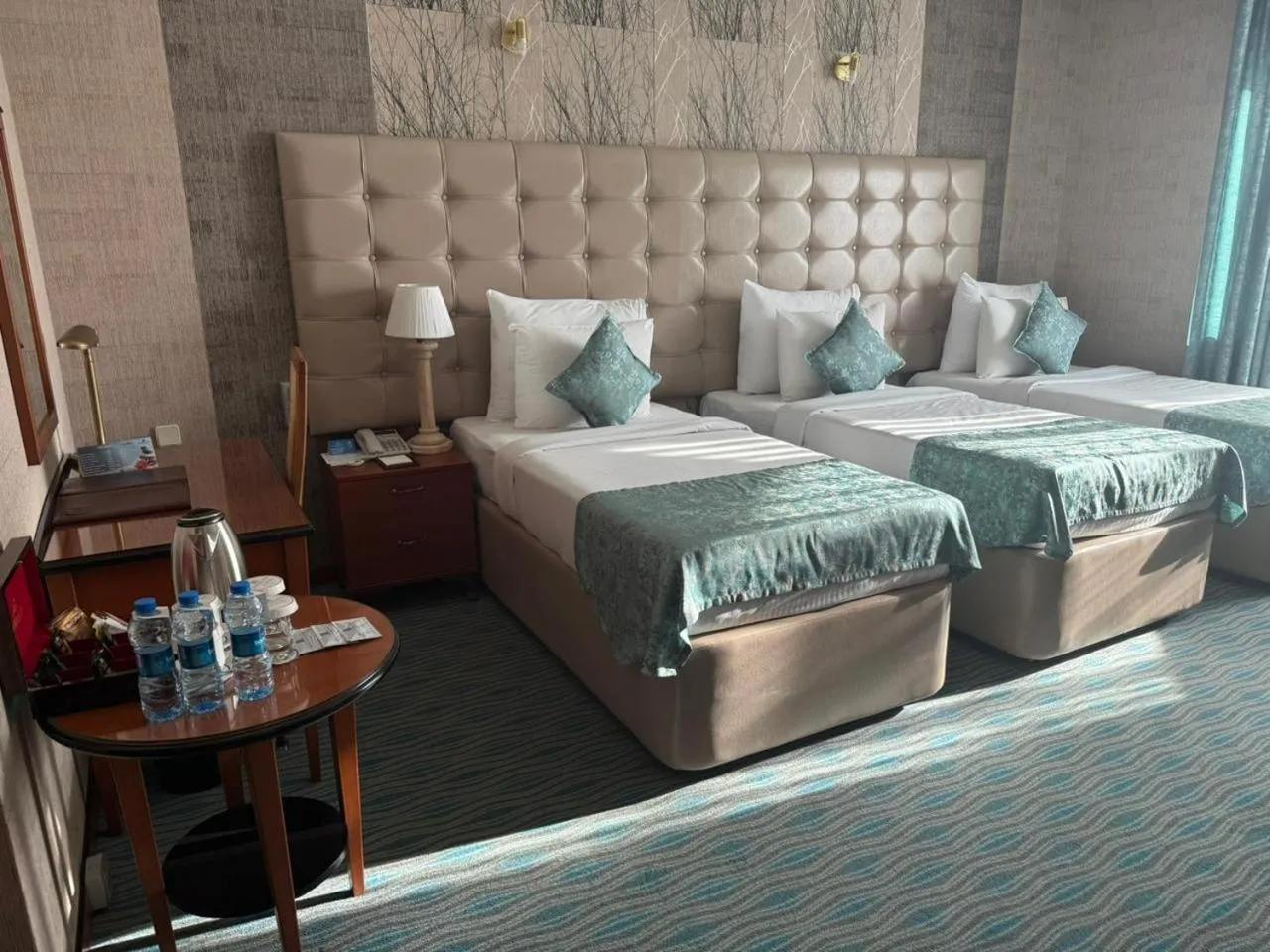 Bed in Grand Hotel Europe